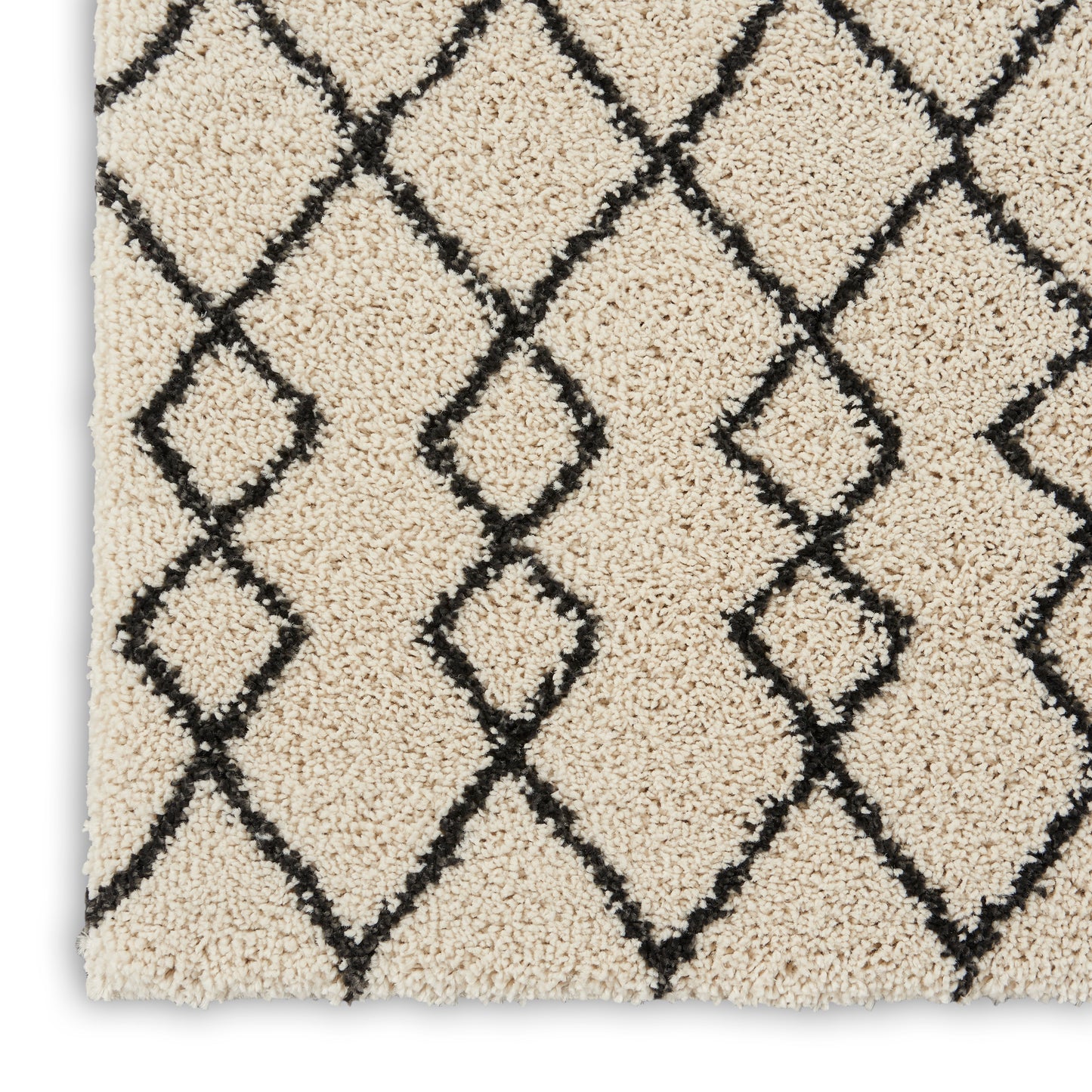 Nourison Home Martil MAT01 Ivory Charcoal  Contemporary Machinemade Rug