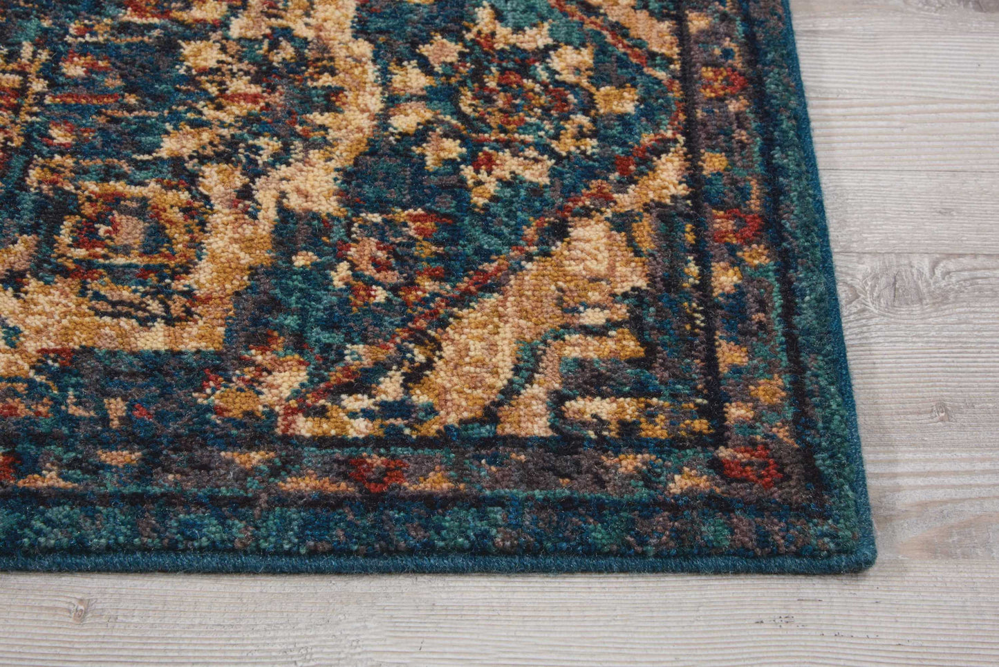 Nourison Home Nourison 2020 NR206 Teal  Traditional Loom Rug