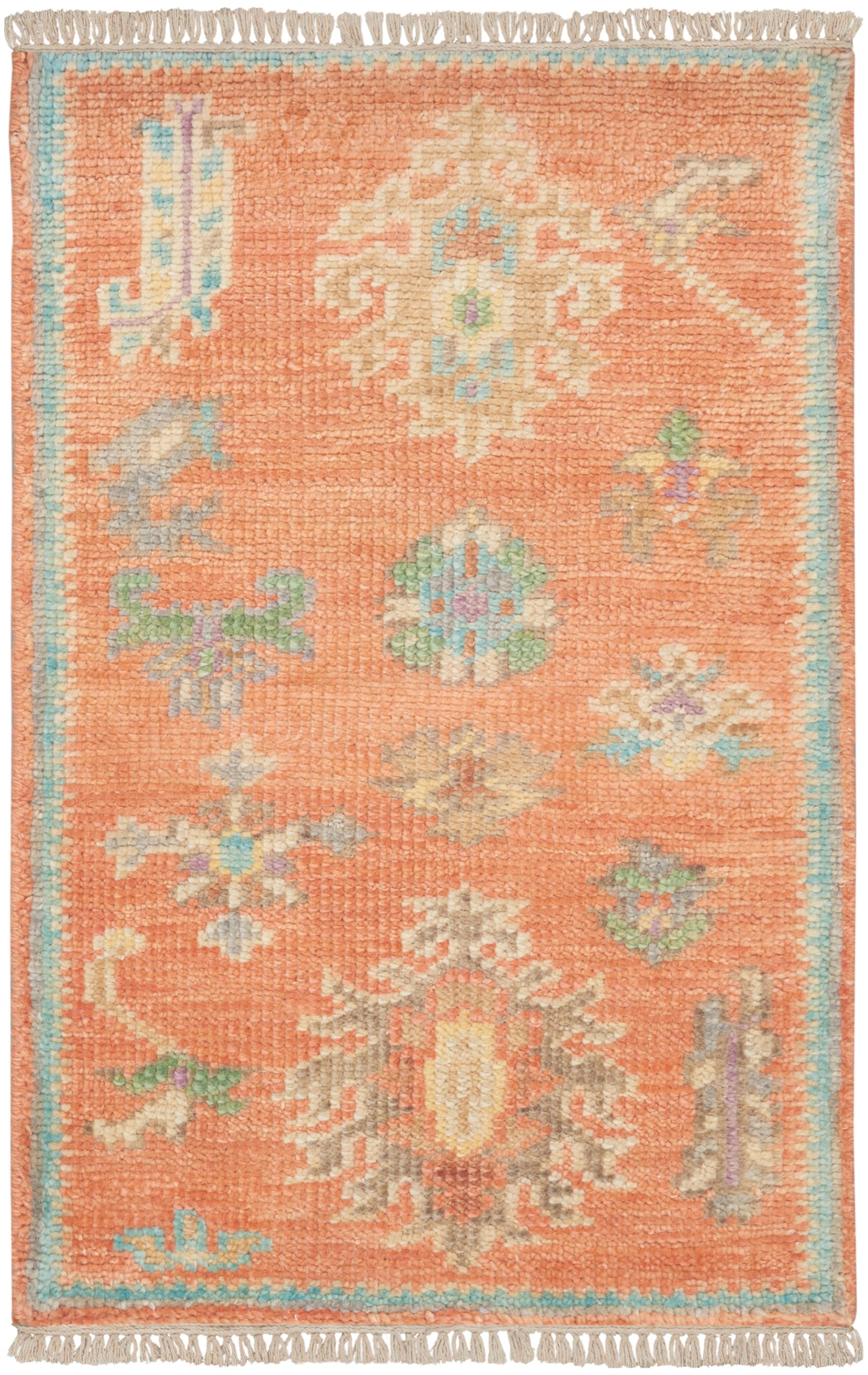 Nourison Home Odessa ODS04 Brick Multicolor Traditional Knotted Rug