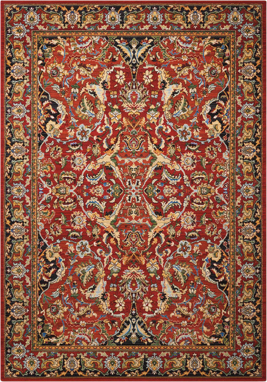 Nourison Home Timeless TML15 Red Traditional Loom Rug