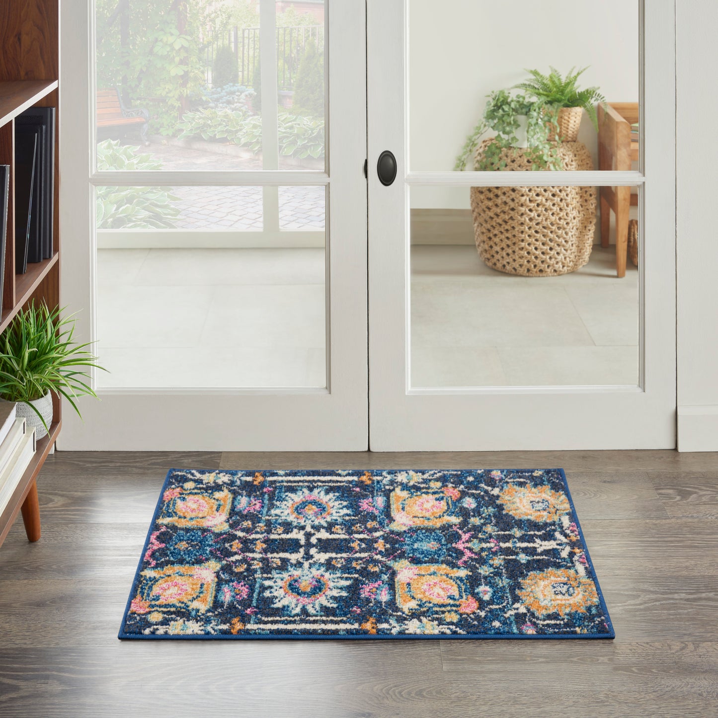 Nourison Home Passion PSN01 Navy  Transitional Machinemade Rug