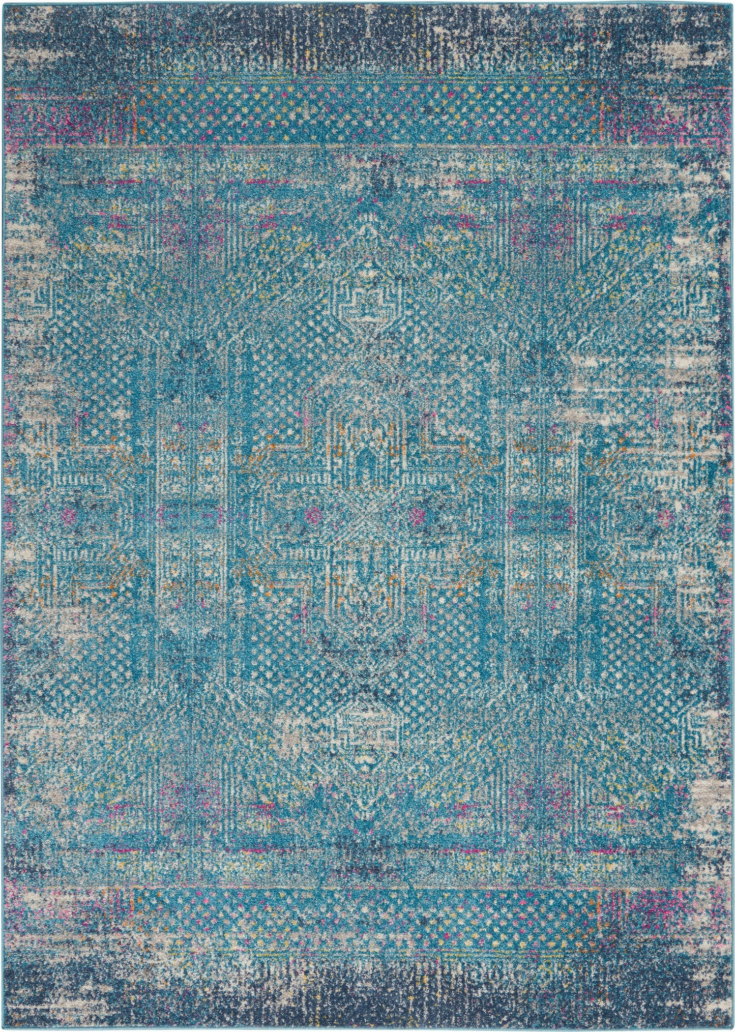 Nourison Home Passion PSN38 Blue  Transitional Machinemade Rug