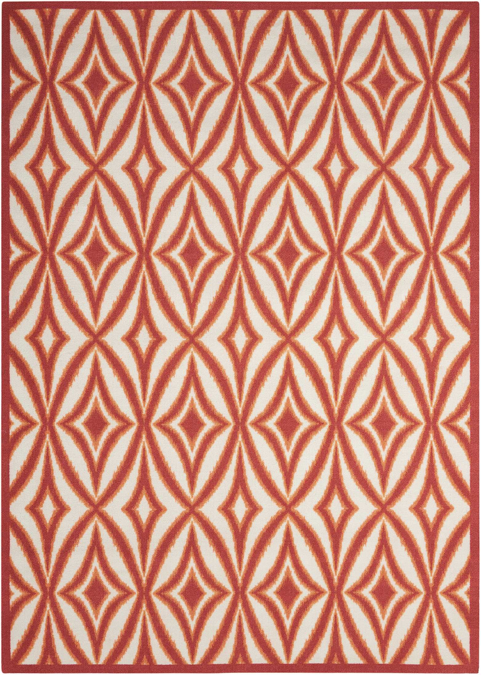 Waverly Sun N Shade SND19 Campari Contemporary Machinemade Rug - Rugs - Waverly - Atlanta Designer Rugs