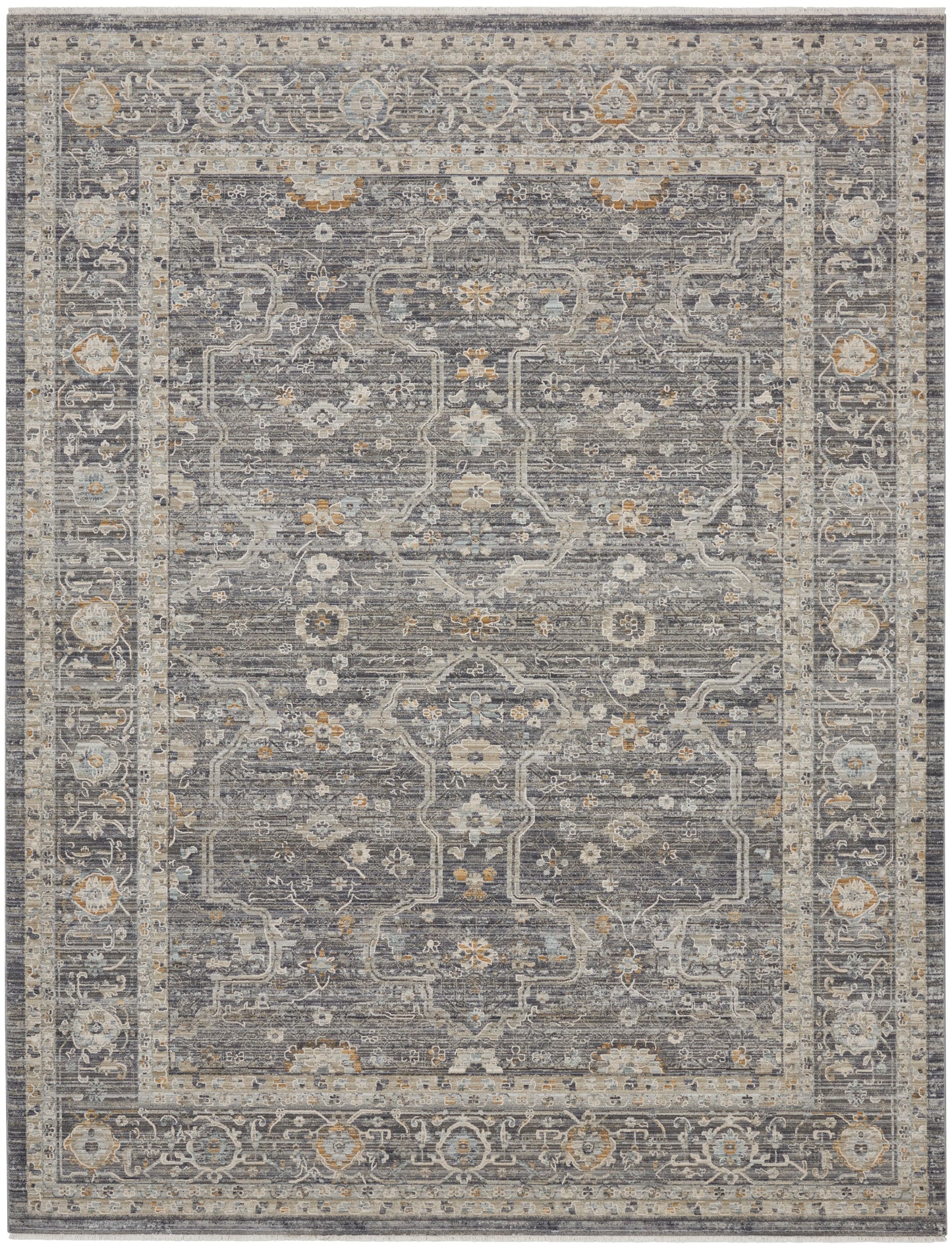 Nourison Home Lynx LNX03 Slate Multicolor  Transitional Machinemade Rug