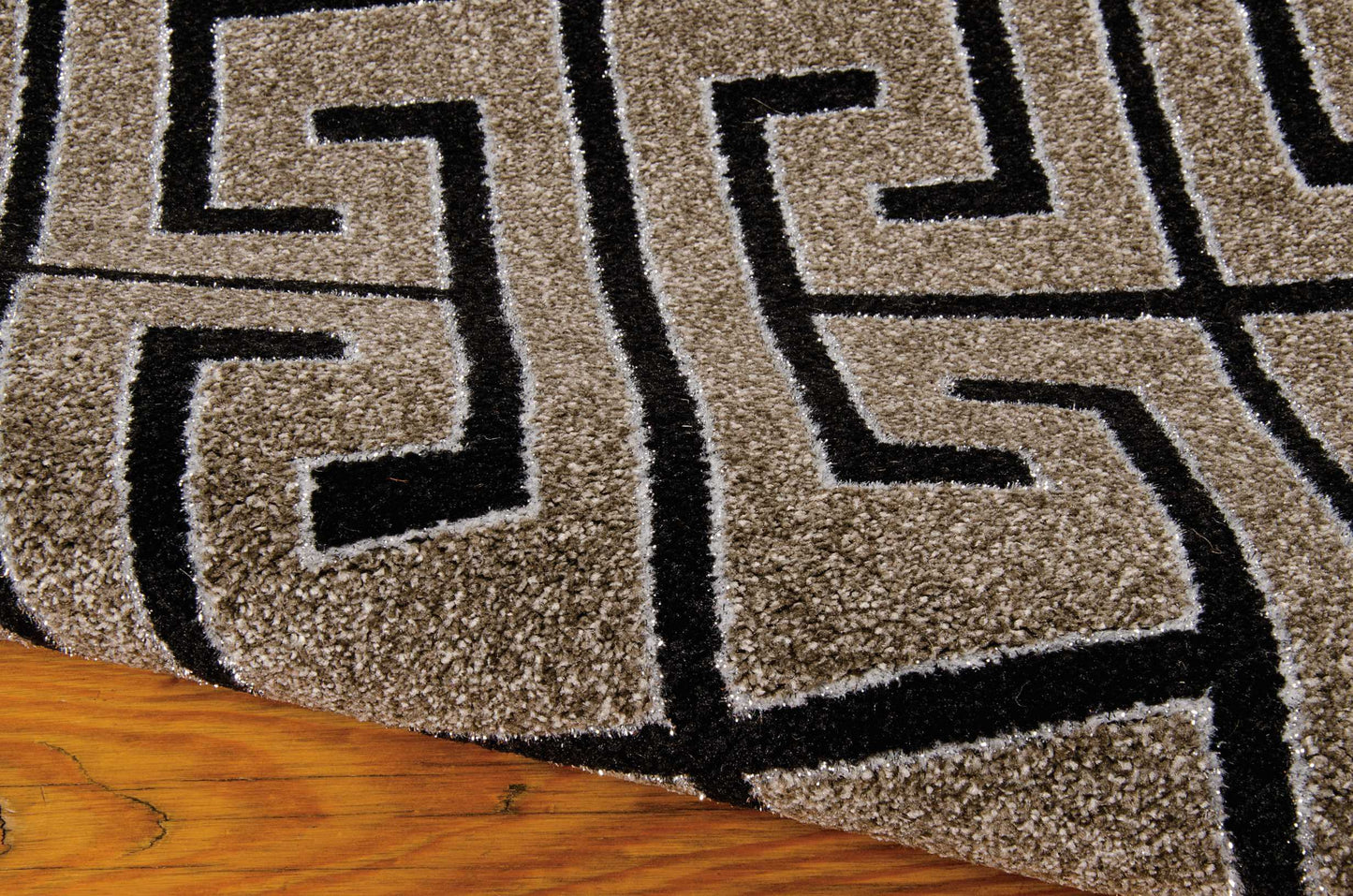 Michael Amini Glistening Nights MA507 Grey  Transitional Machinemade Rug