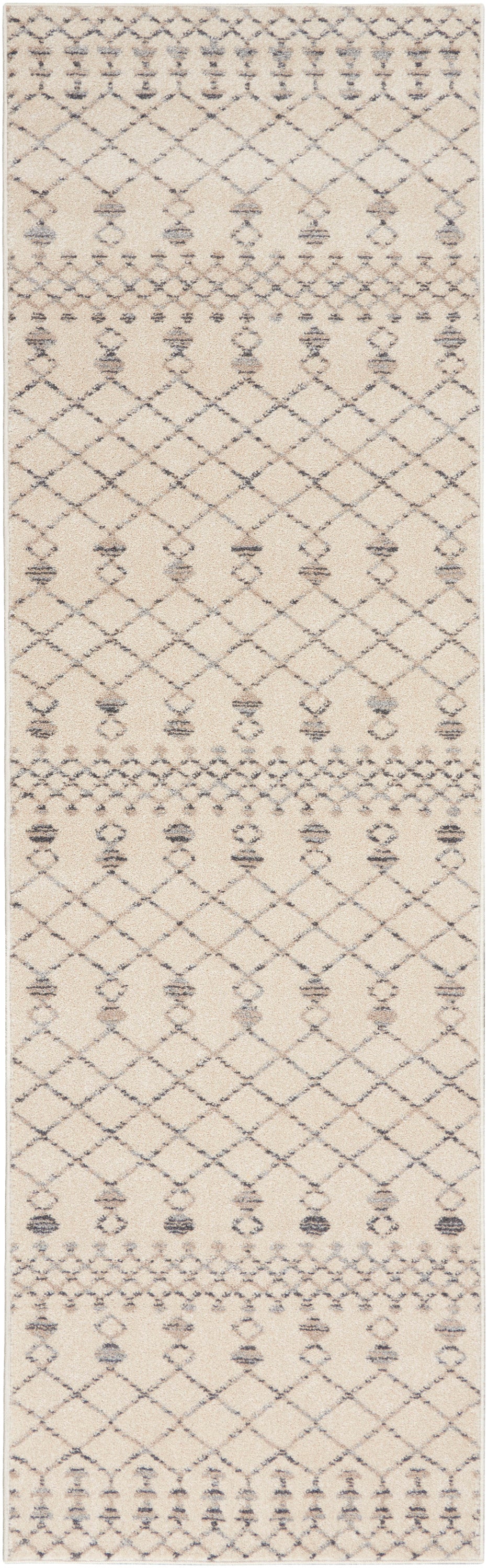 Nourison Home Palermo PMR03 Beige Grey  Contemporary Machinemade Rug