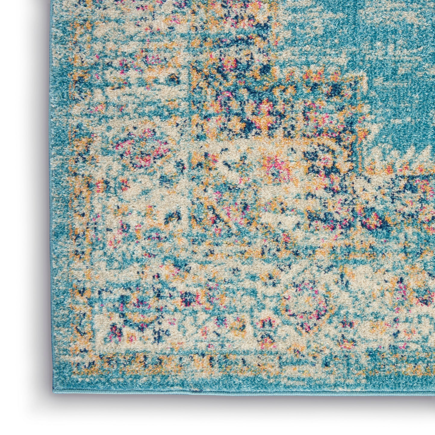 Nourison Home Passion PSN03 Light Blue  Transitional Machinemade Rug