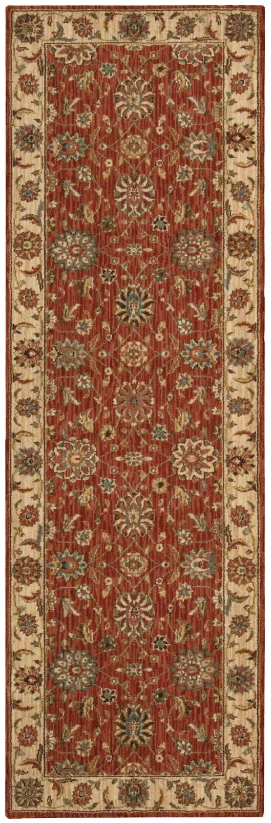 Nourison Home Living Treasures LI05 Rust  Traditional Loom Rug