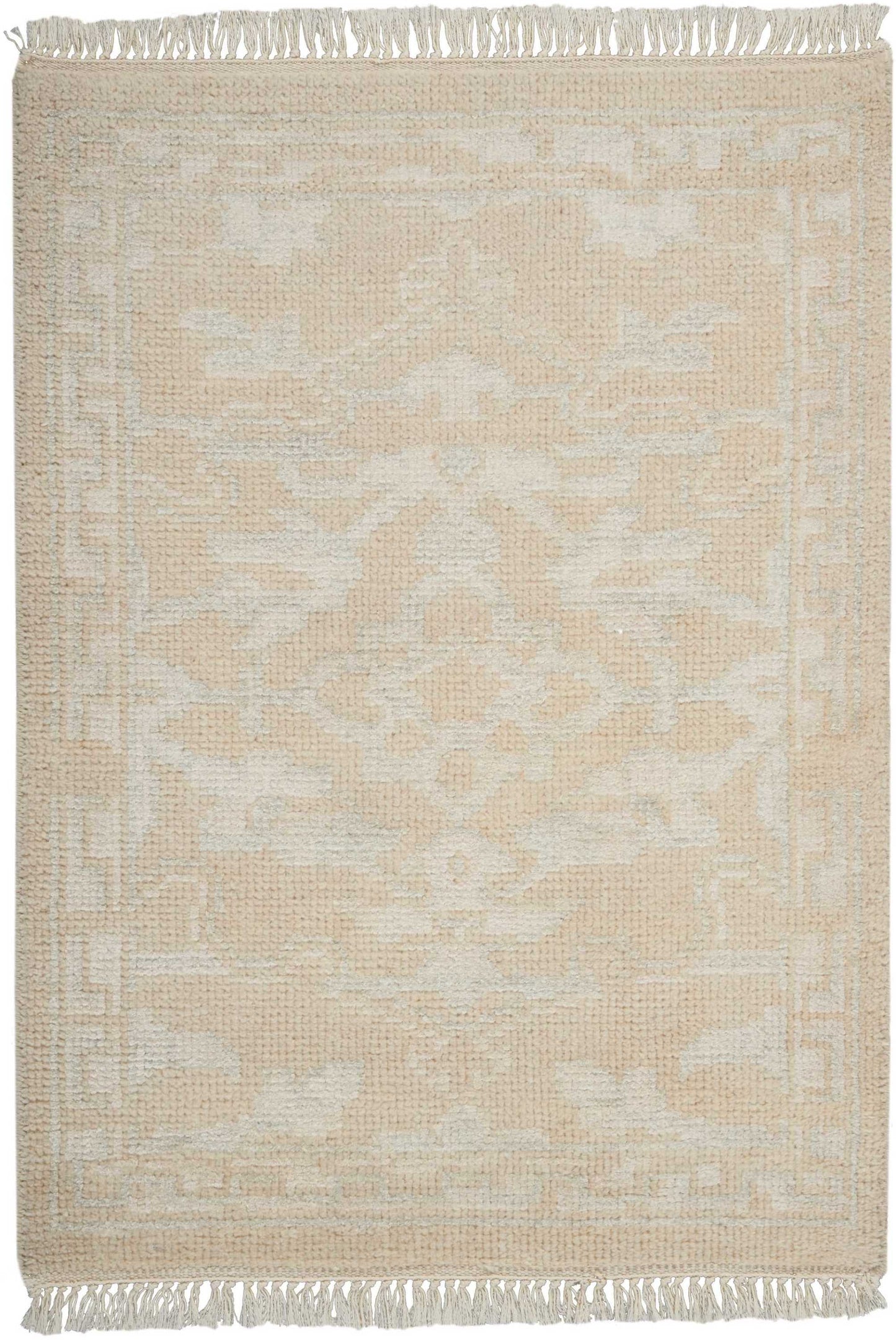 Nourison Home Elan ELN01 Ivory Traditional Knotted Rug