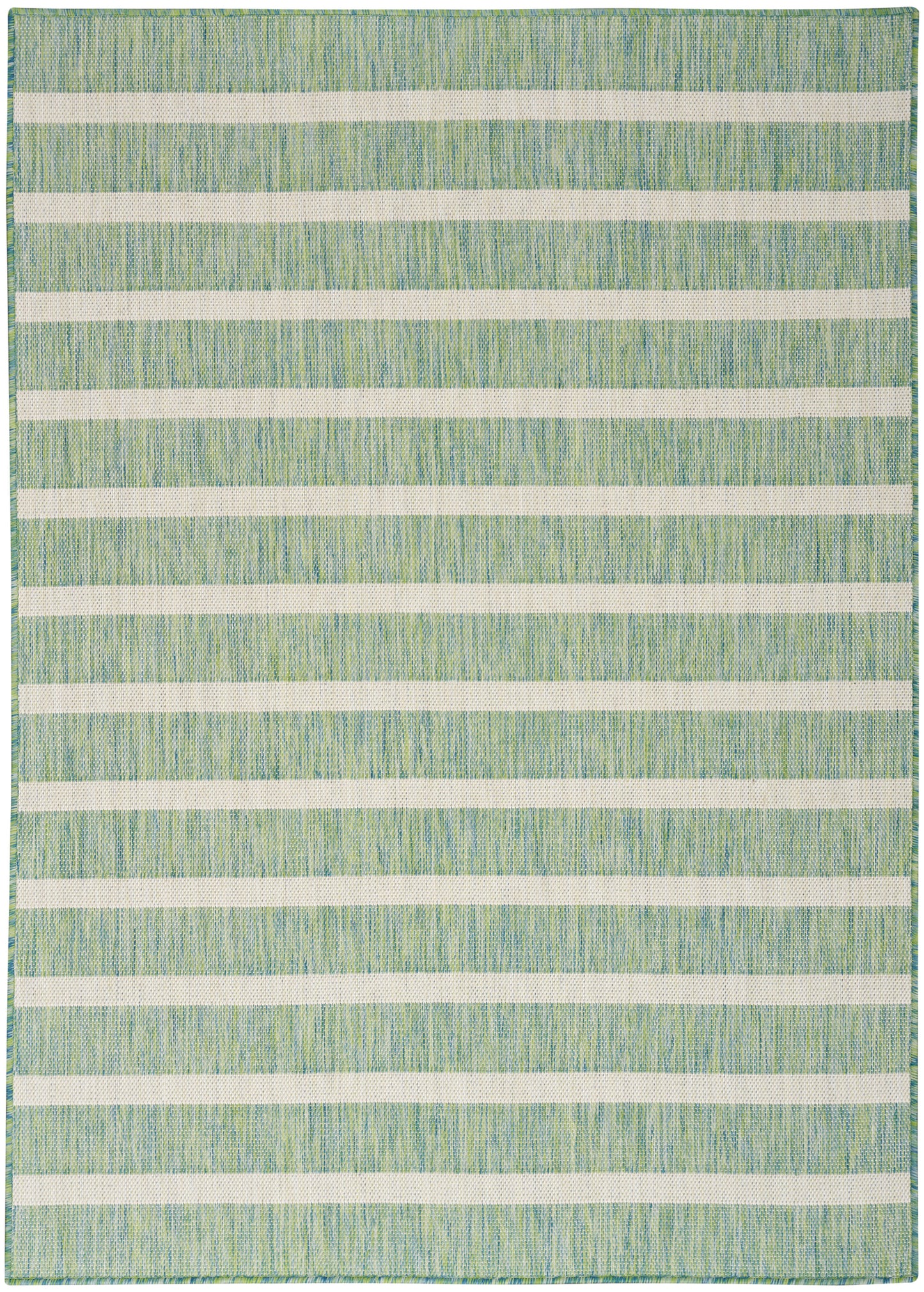 Nourison Home Positano POS03 Blue Green Ivory Contemporary Machinemade Rug