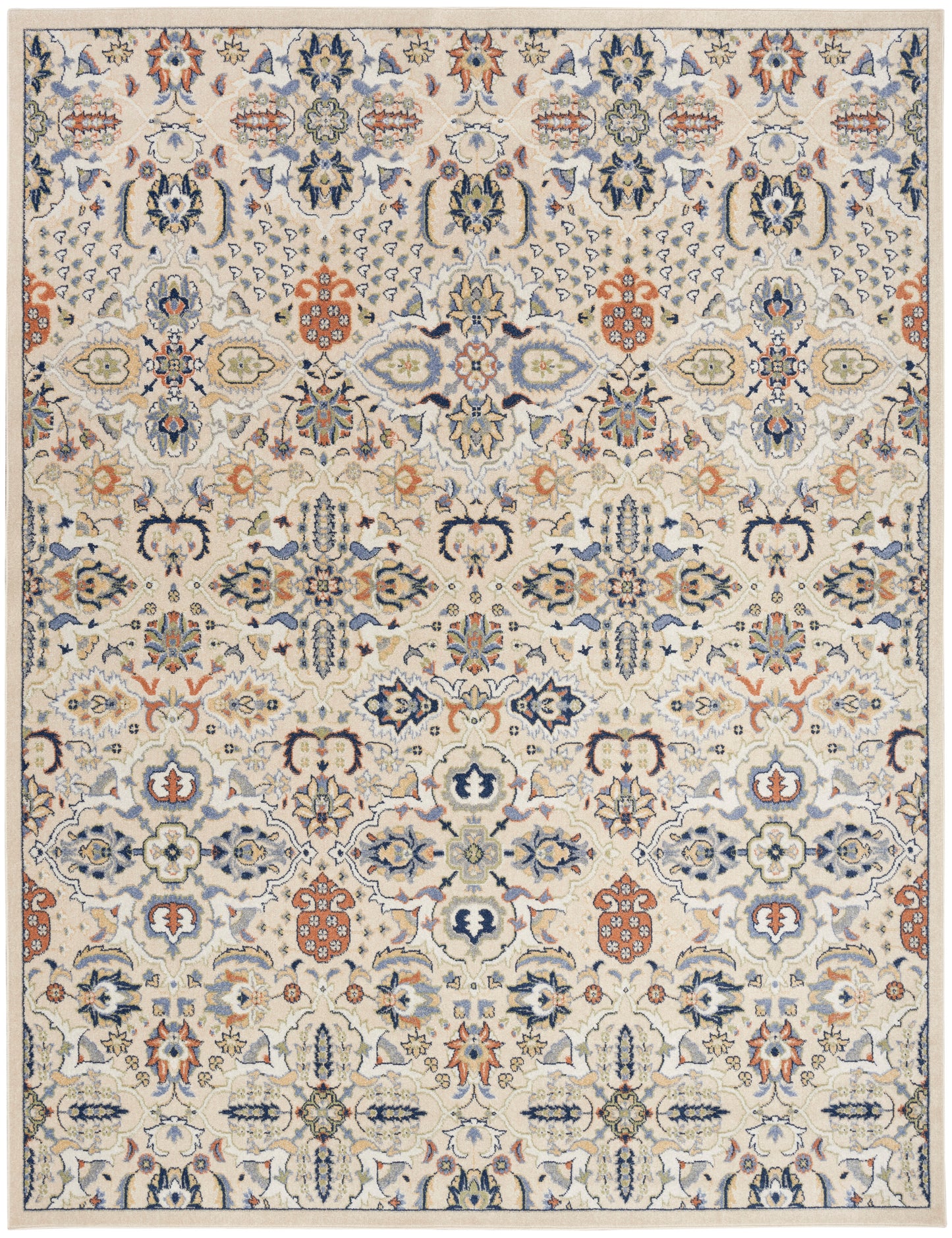 Nourison Home Allur ALR03 Beige  Transitional Machinemade Rug