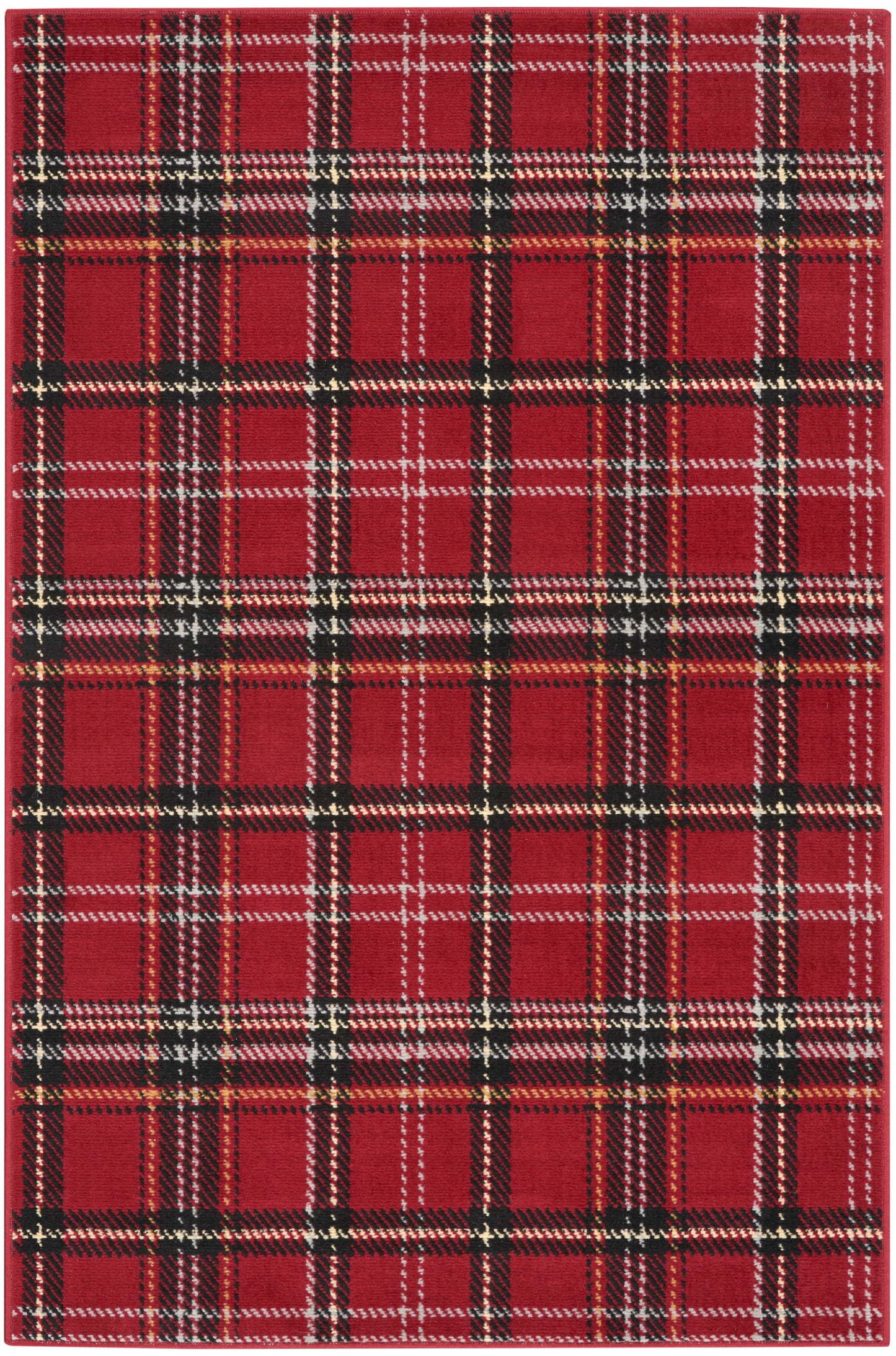 Nourison Home Grafix GRF03 Red  Contemporary Machinemade Rug