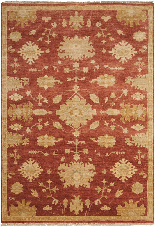 Nourison Home Grand Estate GRA03 Persimmon  Traditional Knotted Rug