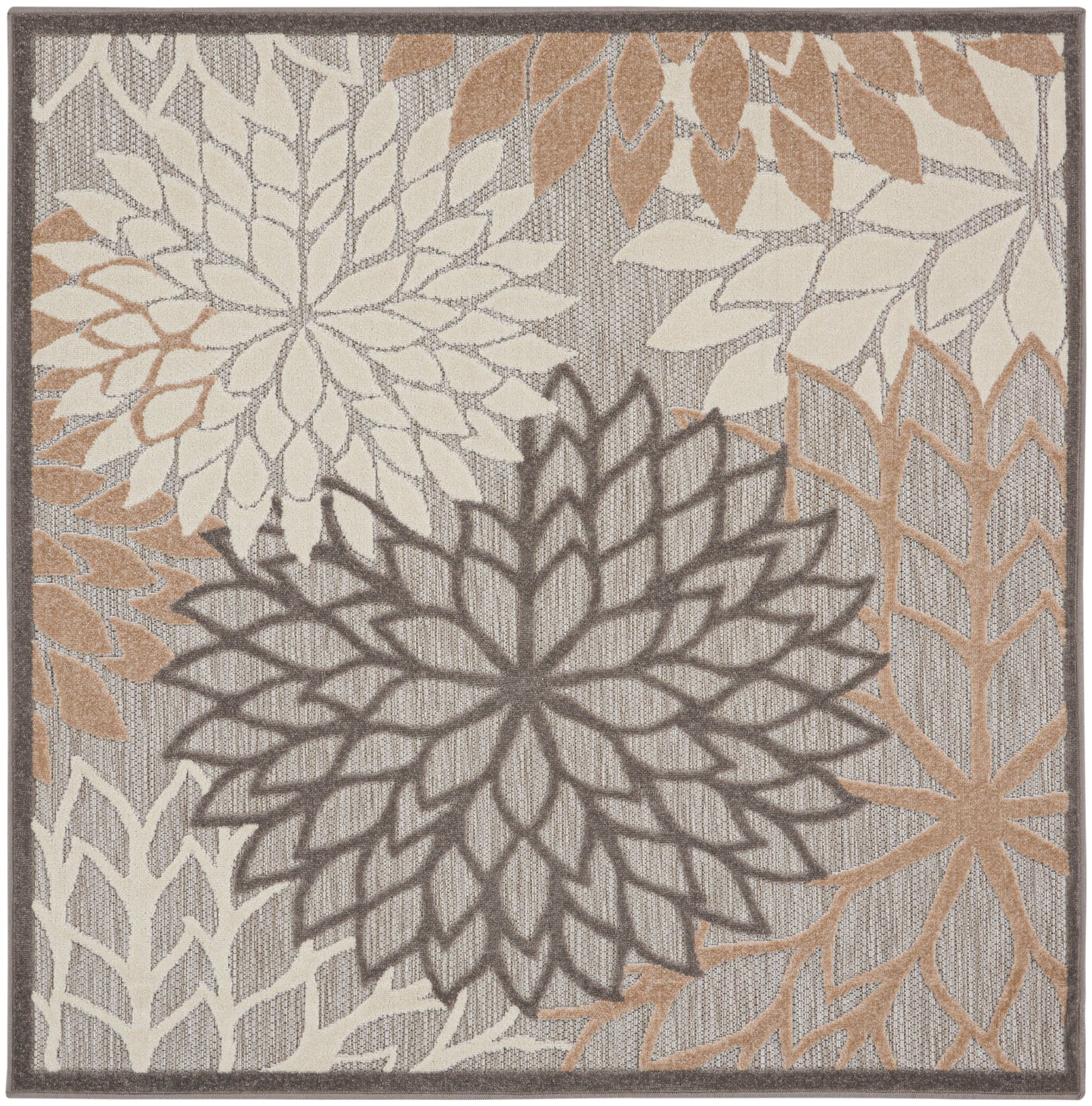 Nourison Home Aloha ALH05 Natural  Contemporary Machinemade Rug