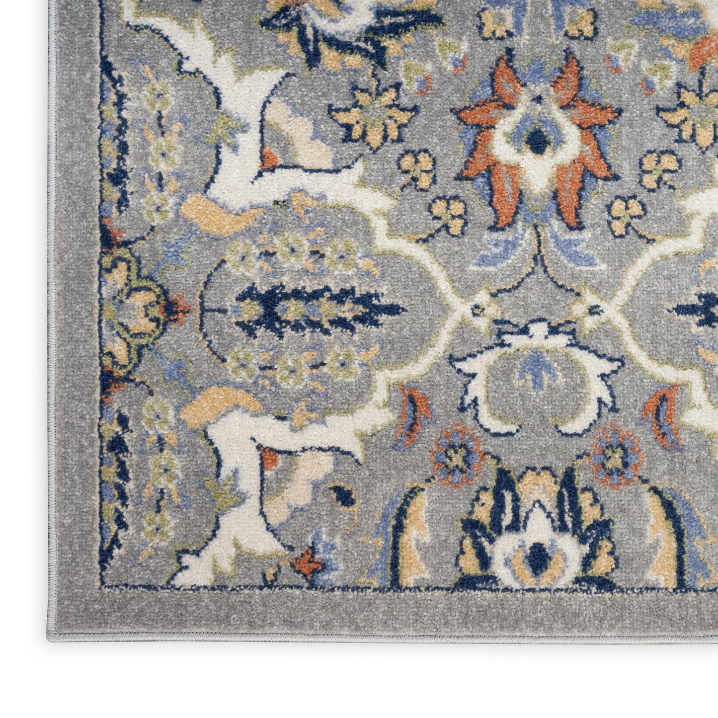 Nourison Home Allur ALR03 Grey  Transitional Machinemade Rug