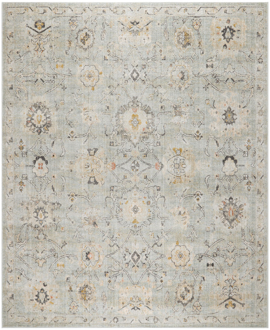 Nourison Home Oushak Home OUS01 Mint  Traditional Woven Rug