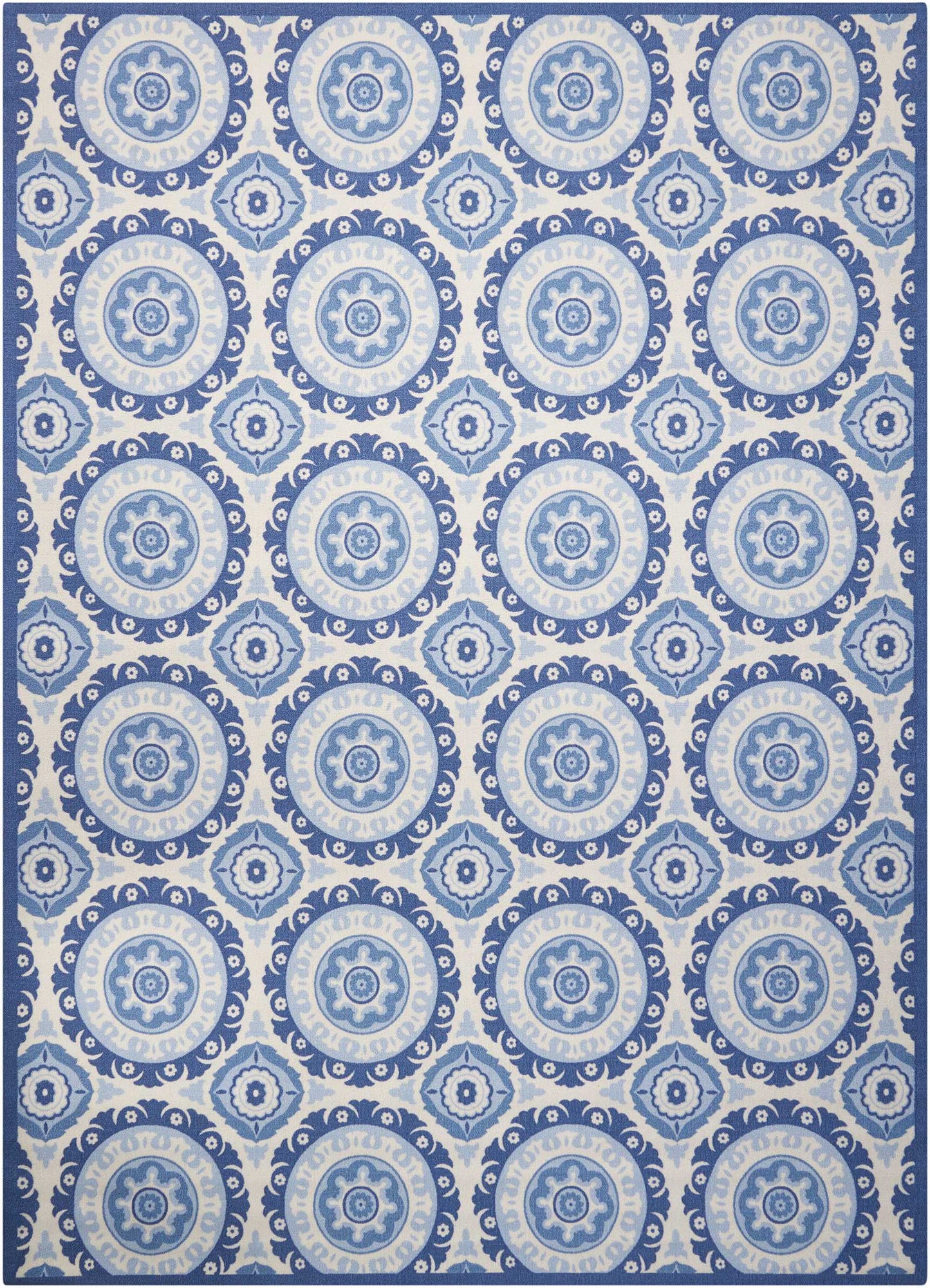 Waverly Sun N Shade SND16 Navy Contemporary Machinemade Rug - Rugs - Waverly - Atlanta Designer Rugs