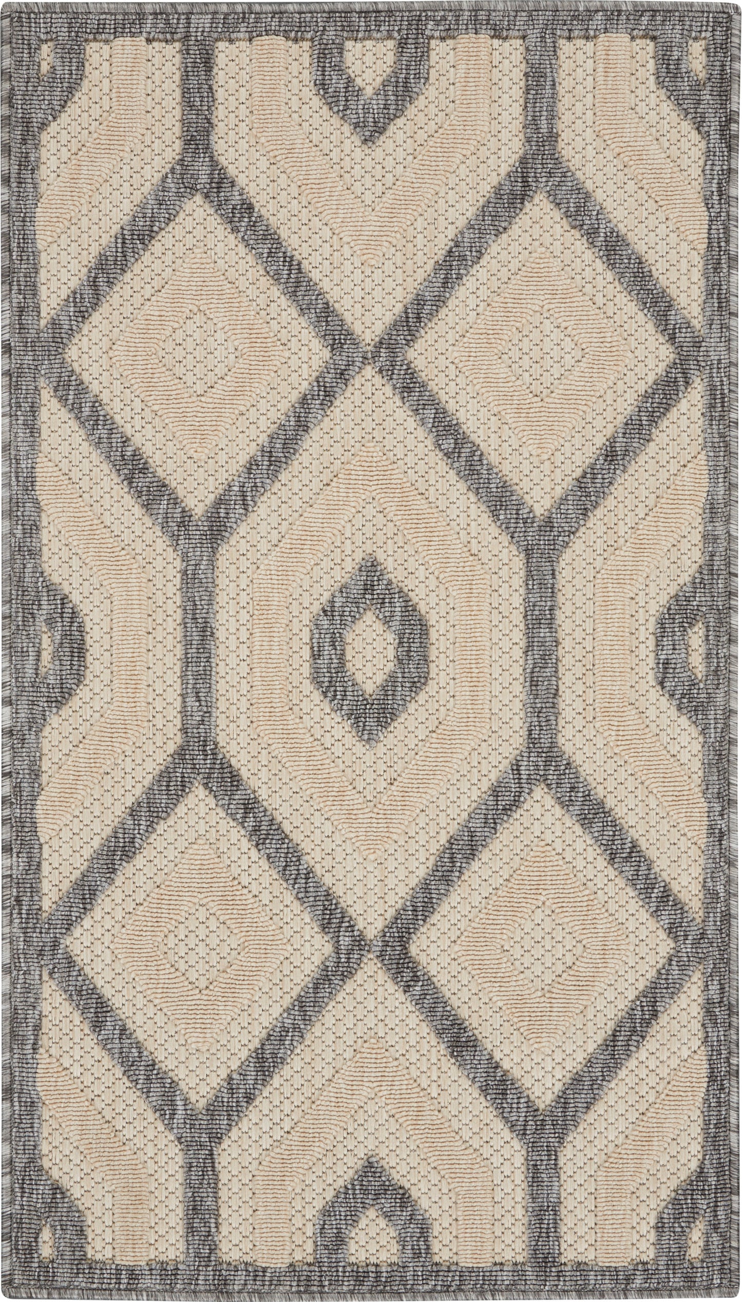 Nourison Home Cozumel CZM02 Cream Contemporary Machinemade Rug