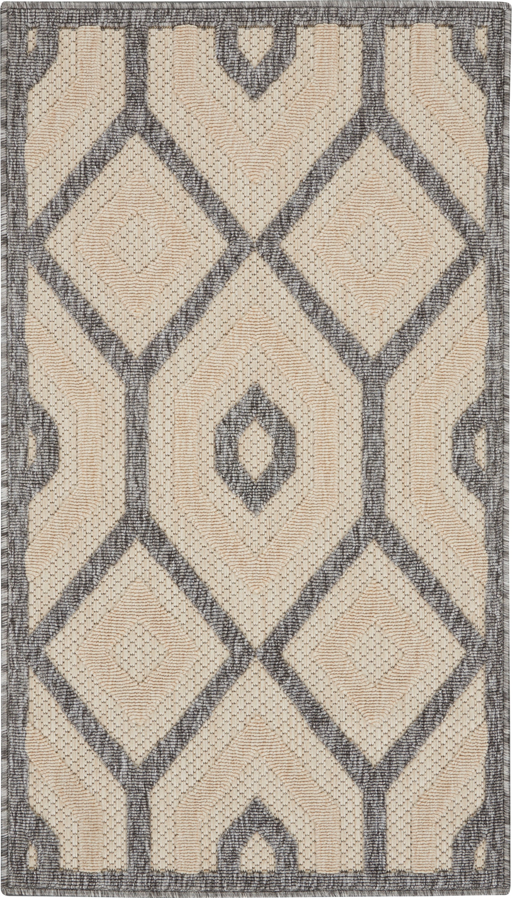 Nourison Home Cozumel CZM02 Cream Contemporary Machinemade Rug