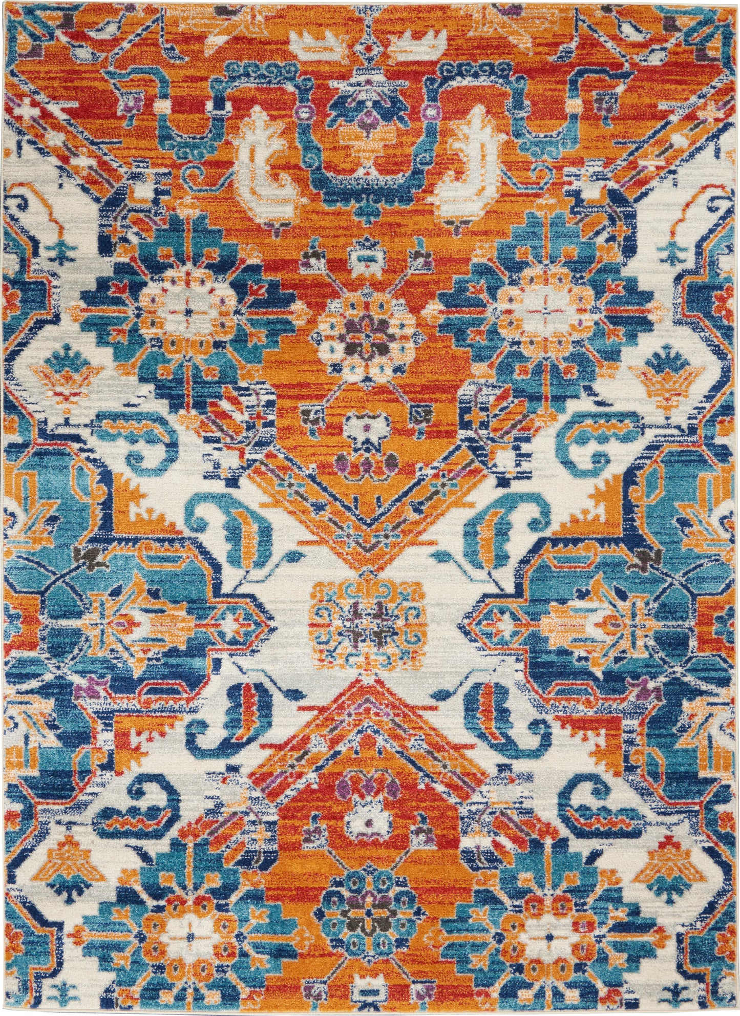 Nourison Home Passion PSN31 Multicolor  Transitional Machinemade Rug