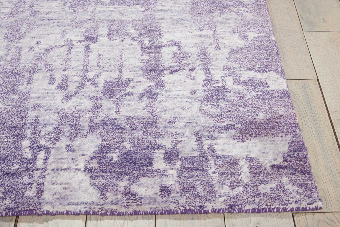 Nourison Home Silk Shadows SHA10 Amethyst  Transitional Knotted Rug