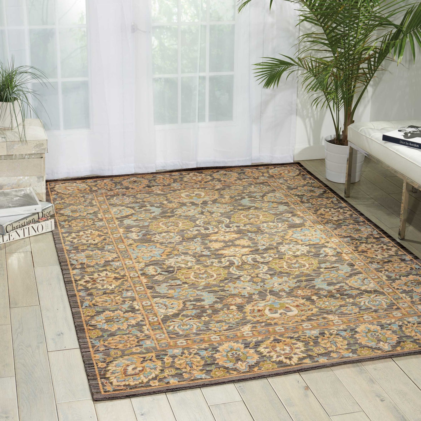 Nourison Home Timeless TML20 Opal Grey  Traditional Loom Rug