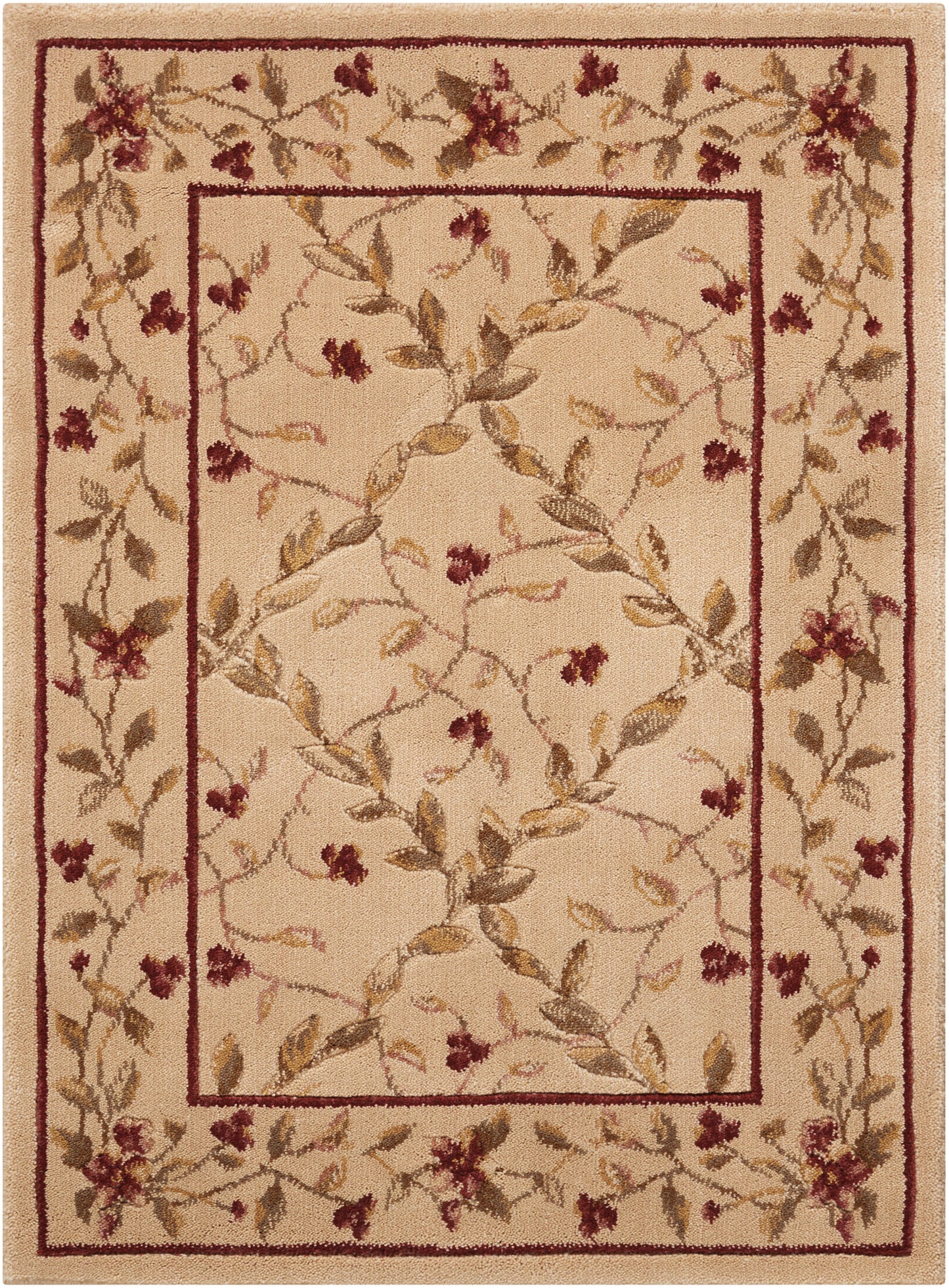 Nourison Home Ashton House AS08 Beige Traditional Woven Rug