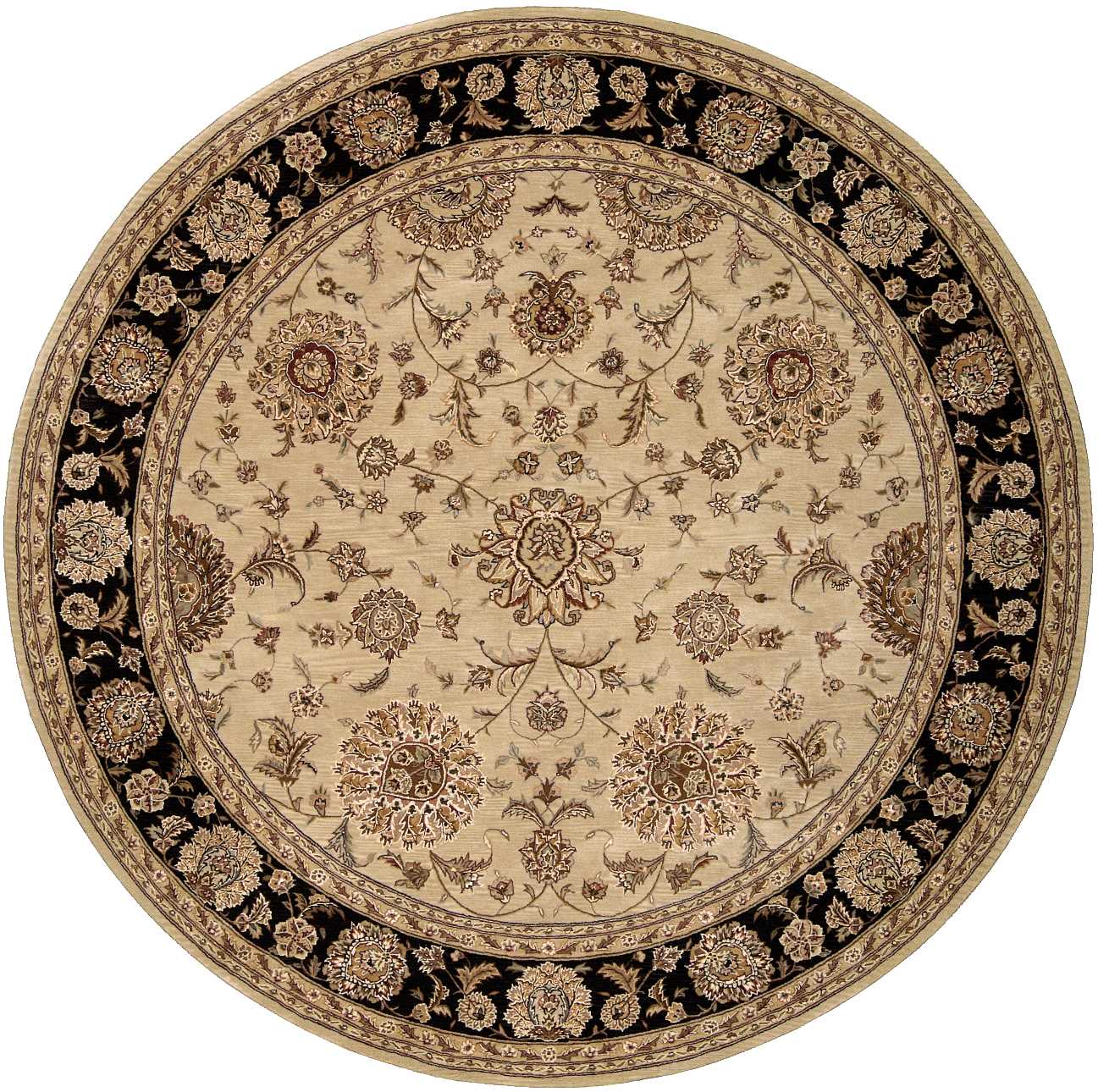 Nourison Home Nourison 2000 2207 Beige  Traditional Tufted Rug