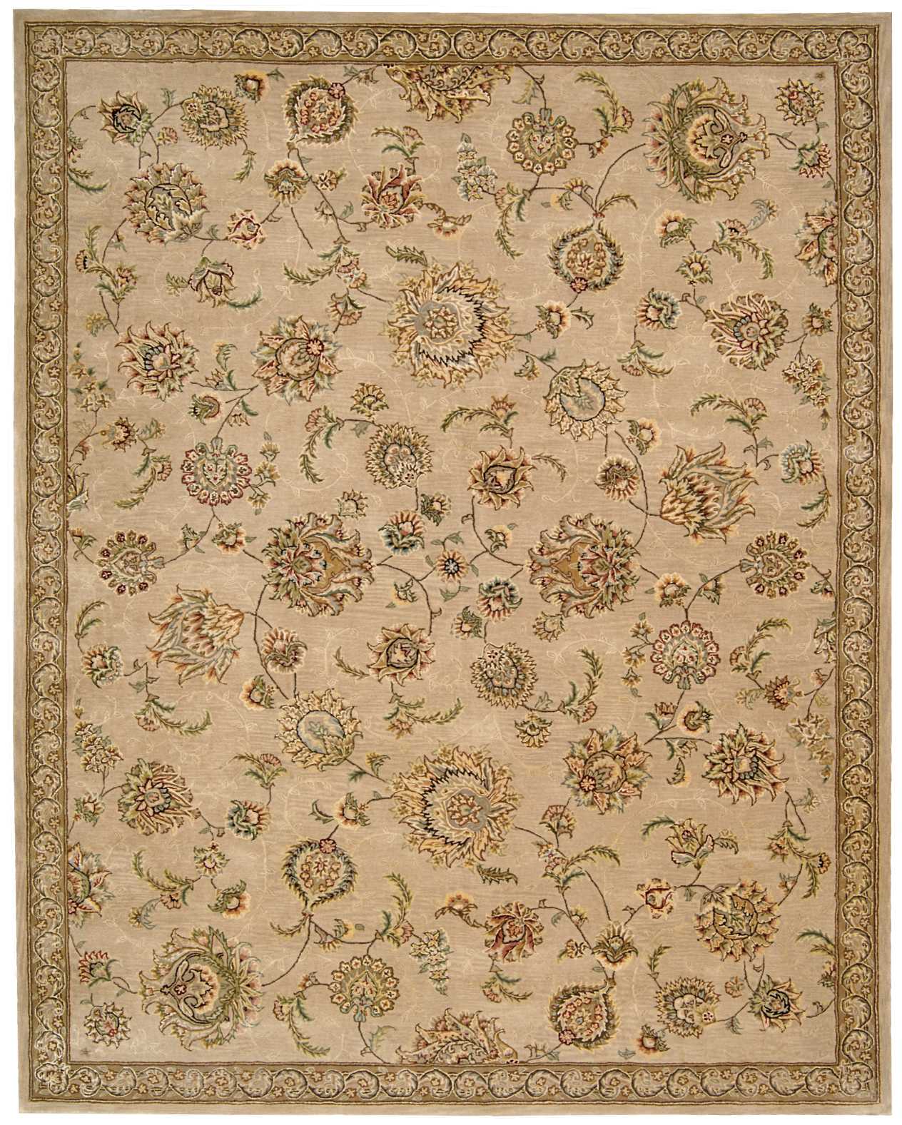 Nourison Home Nourison 2000 2360 Beige  Traditional Tufted Rug