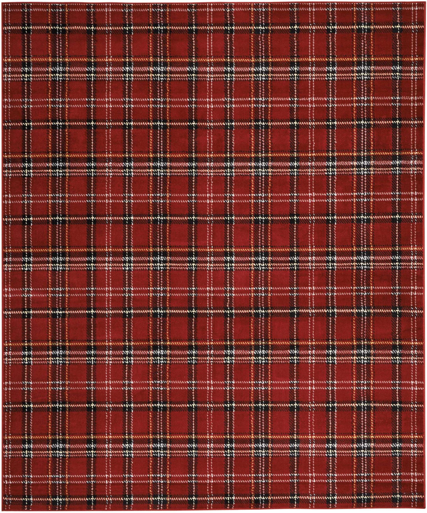 Nourison Home Grafix GRF03 Red  Contemporary Machinemade Rug