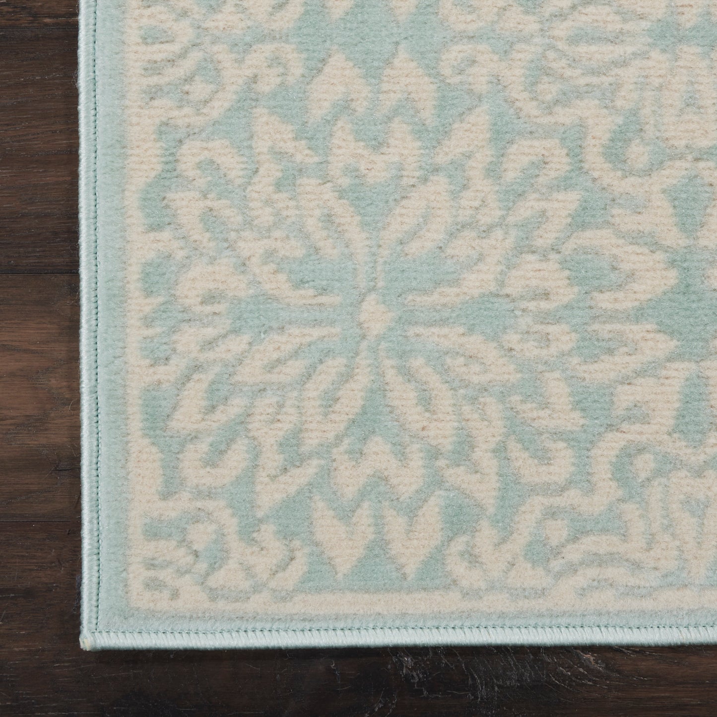 Nourison Home Jubilant JUB06 Ivory Green  Transitional Machinemade Rug