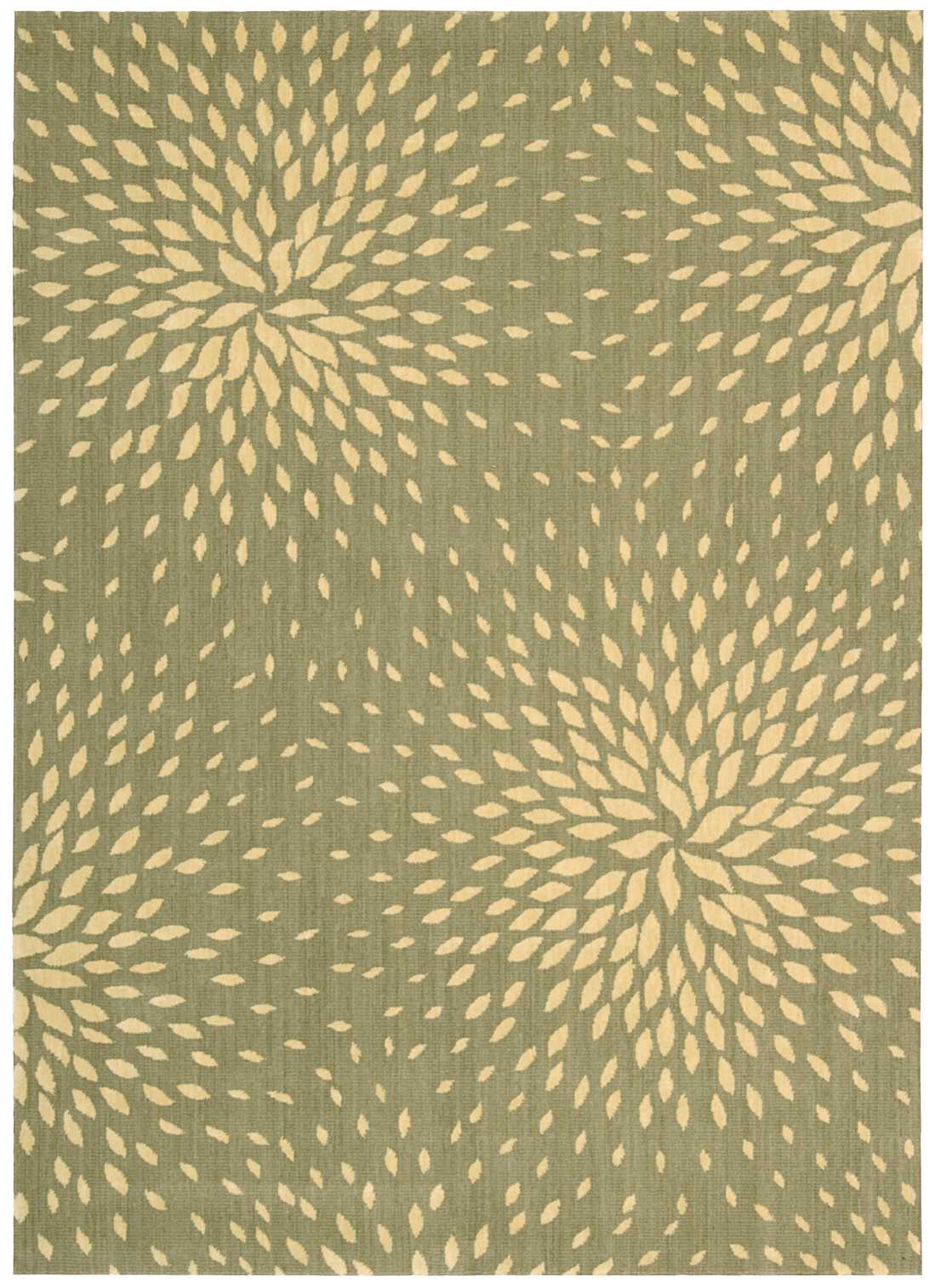 Nourison Home Capri CAP2 Light Green  Contemporary Woven Rug