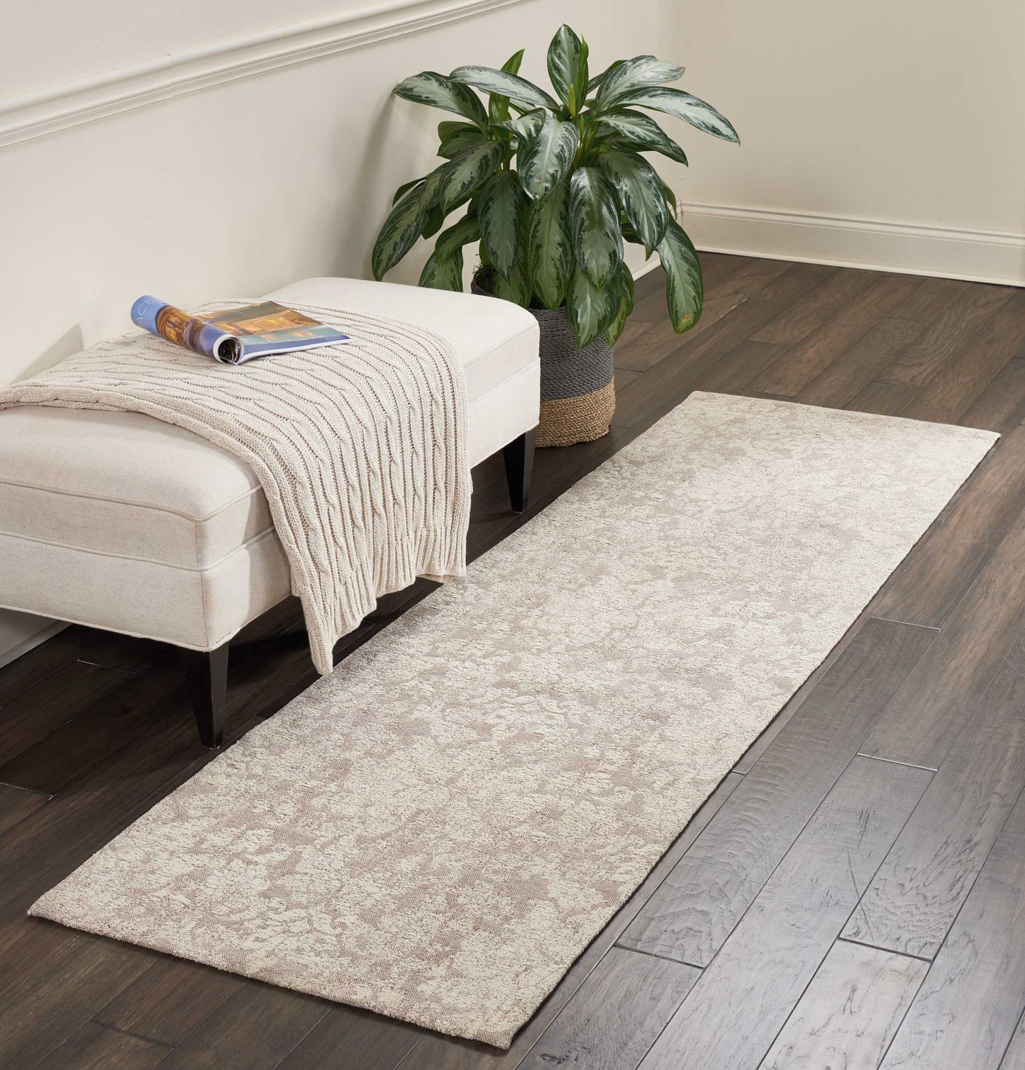 Waverly Vintage Lux WJC01 Smoke Contemporary Machinemade Rug - Rugs - Waverly - Atlanta Designer Rugs