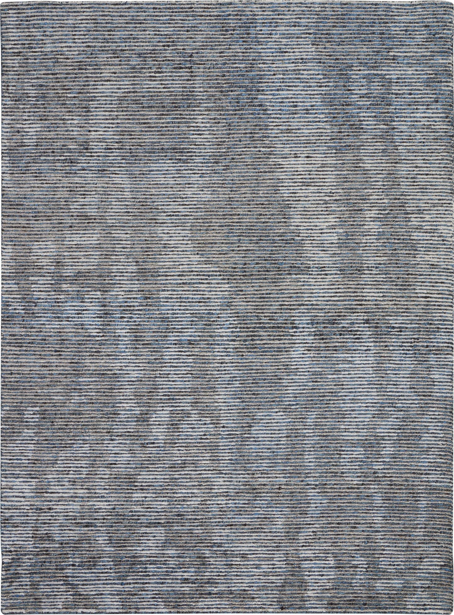 Nourison Home Ellora ELL03 Slate  Contemporary Knotted Rug