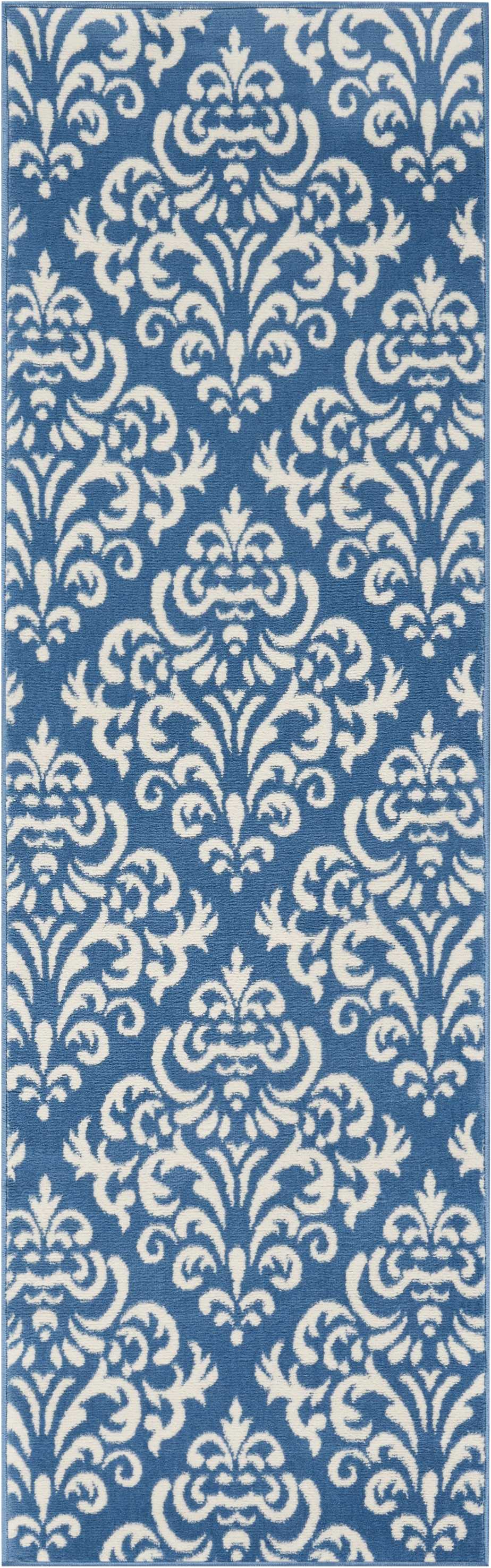 Nourison Home Grafix GRF06 Blue Transitional Machinemade Rug