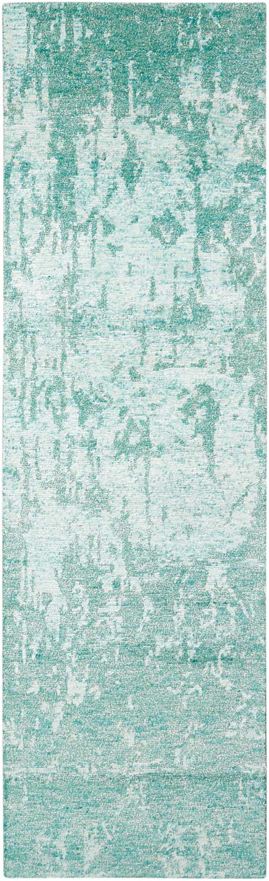 Nourison Home Silk Shadows SHA10 Marine Transitional Knotted Rug