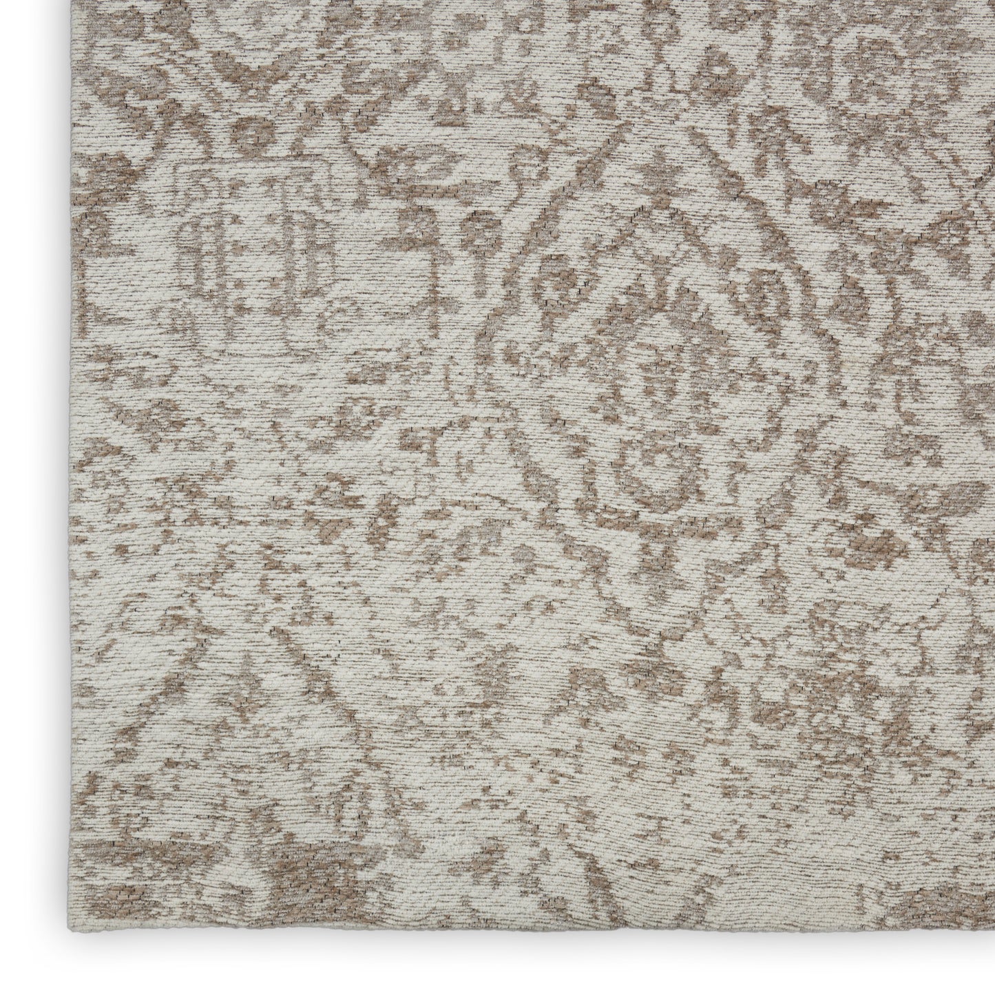 Nourison Home Damask DAS06 Ivory  Transitional Machinemade Rug