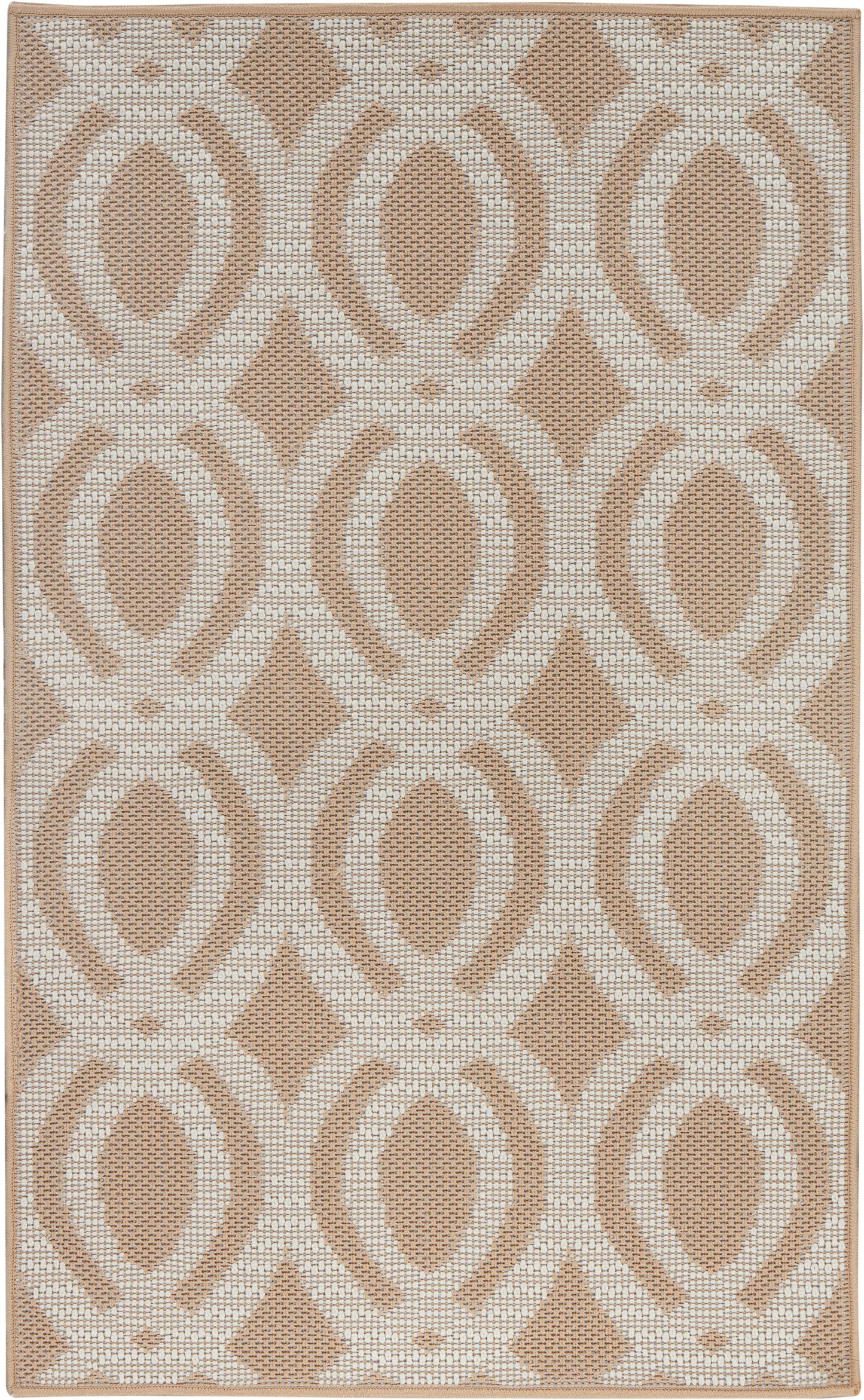 Nourison Home Aruba ARB05 Beige Cream  Contemporary Machinemade Rug