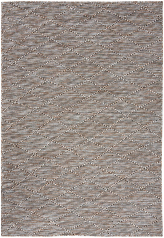 Nourison Home Washable Solutions WSL01 Grey Mocha  Contemporary Machinemade Rug