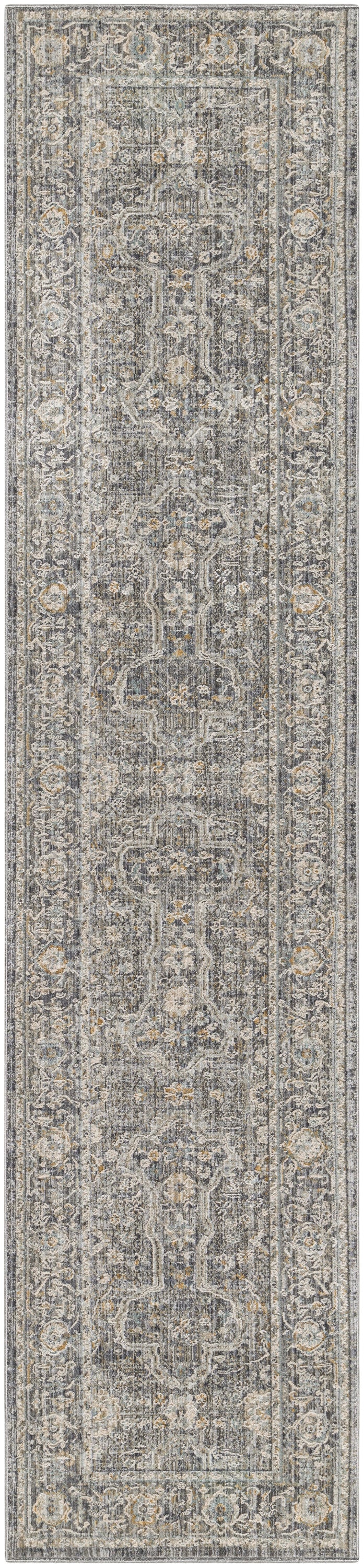 Nourison Home Lynx LNX03 Slate Multicolor Transitional Machinemade Rug