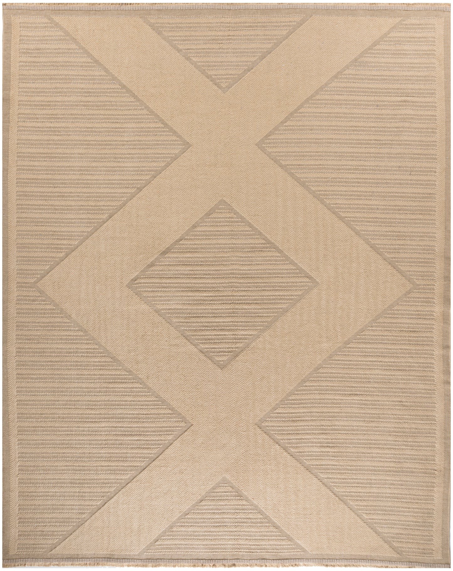 Nourison Home Washable Jute WSJ01 Natural Beige  Contemporary Woven Rug