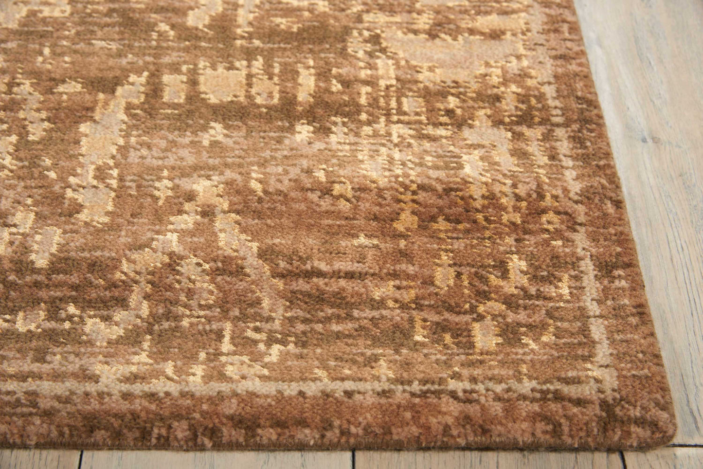 Nourison Home Silken Allure SLK17 Chocolate  Traditional Loom Rug