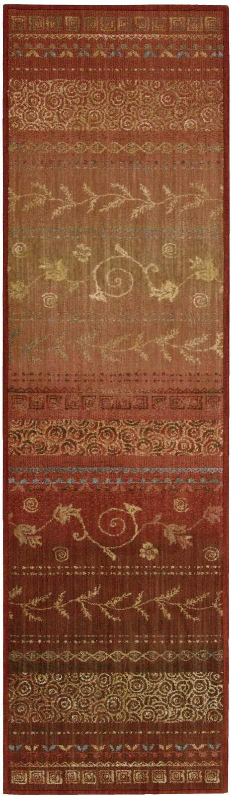 Nourison Home Radiant Impression LK02 Crimson Traditional Loom Rug