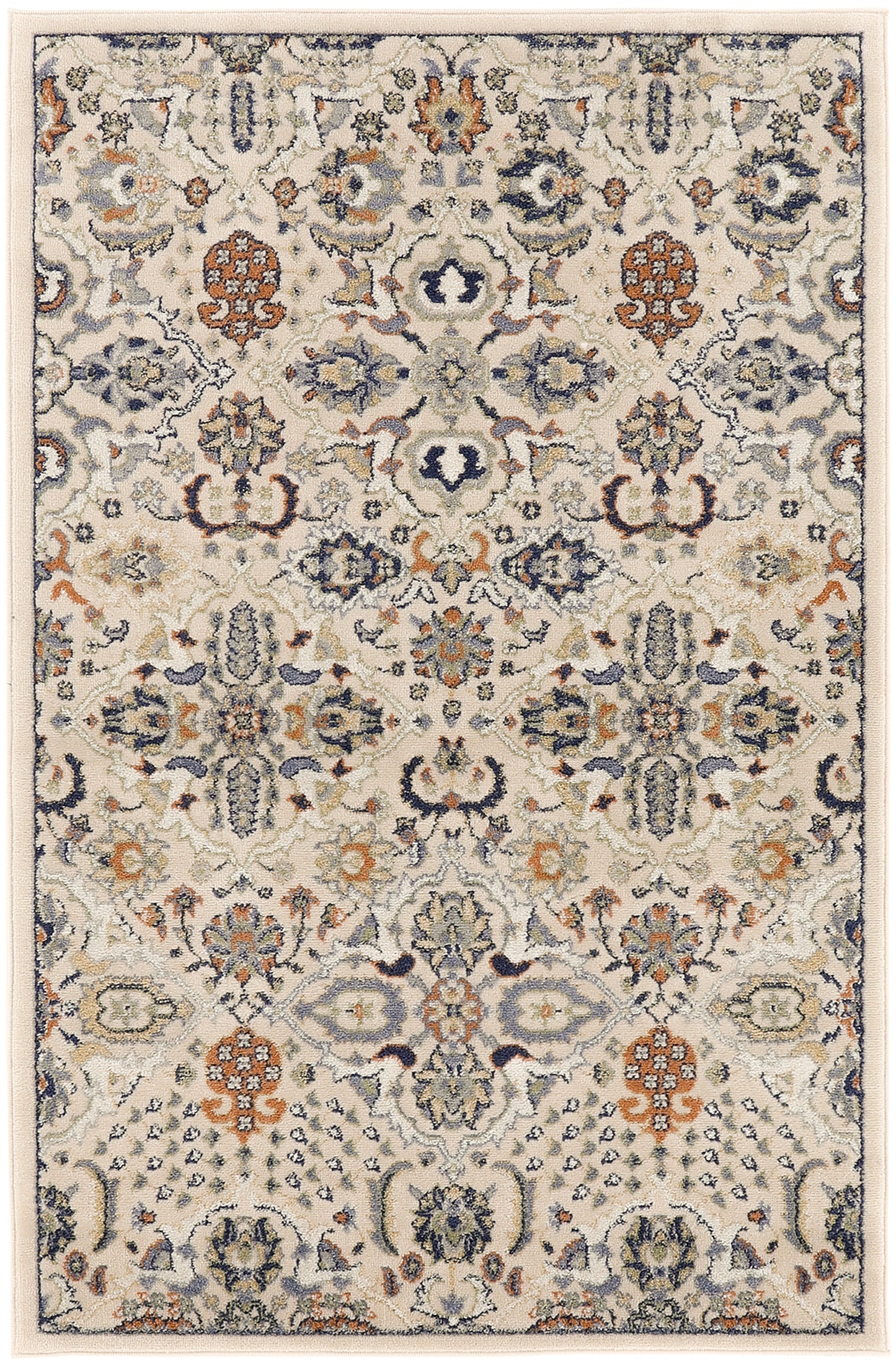 Nourison Home Allur ALR03 Beige  Transitional Machinemade Rug