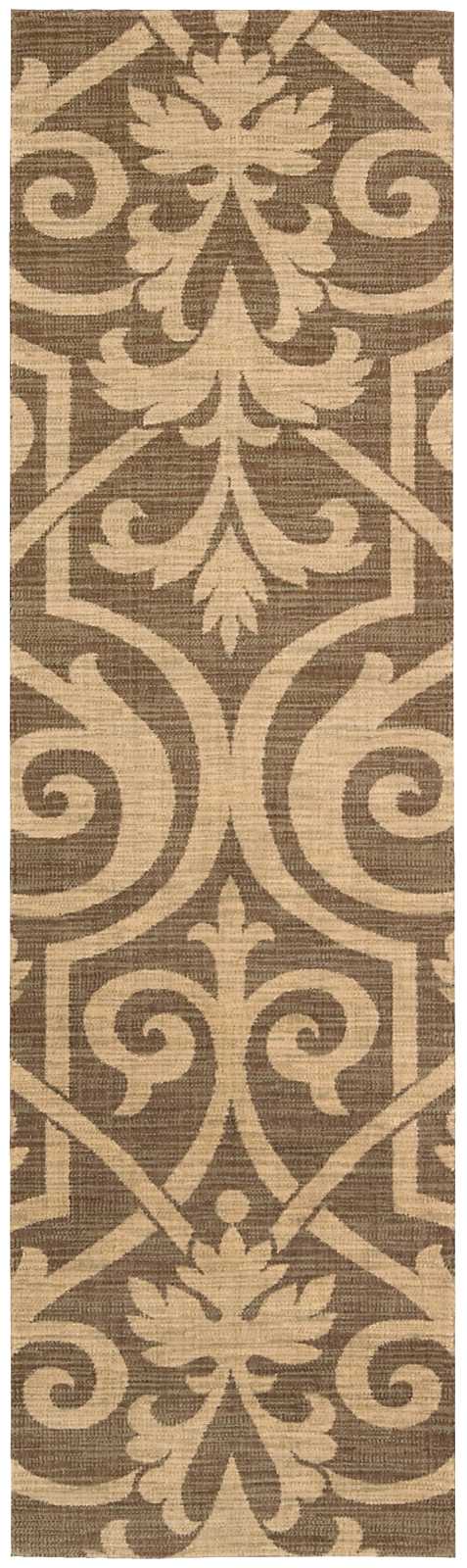 Nourison Home Riviera RI04 Mocha  Transitional Loom Rug