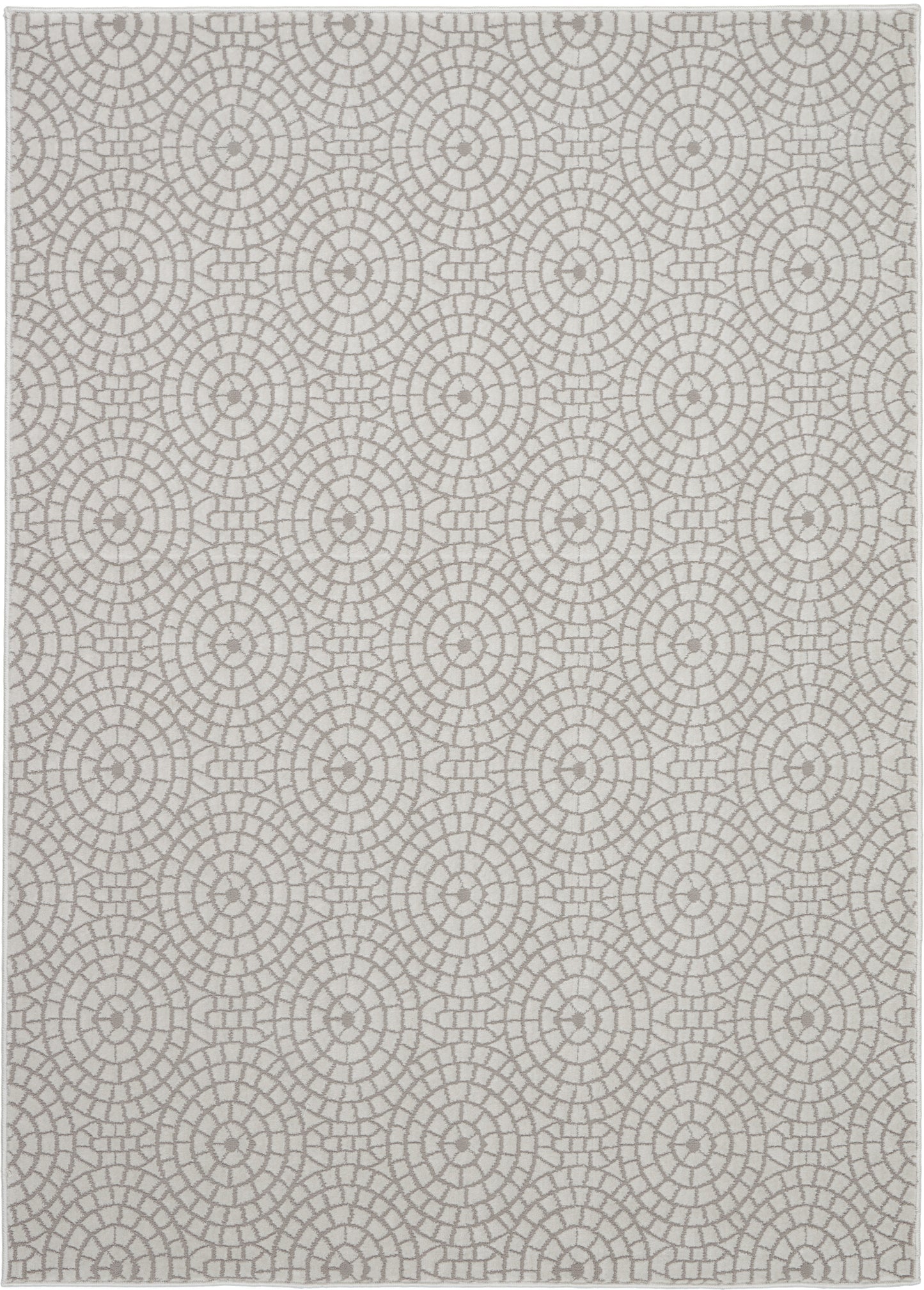 Nourison Home Urban Chic URC04 Cream Contemporary Machinemade Rug