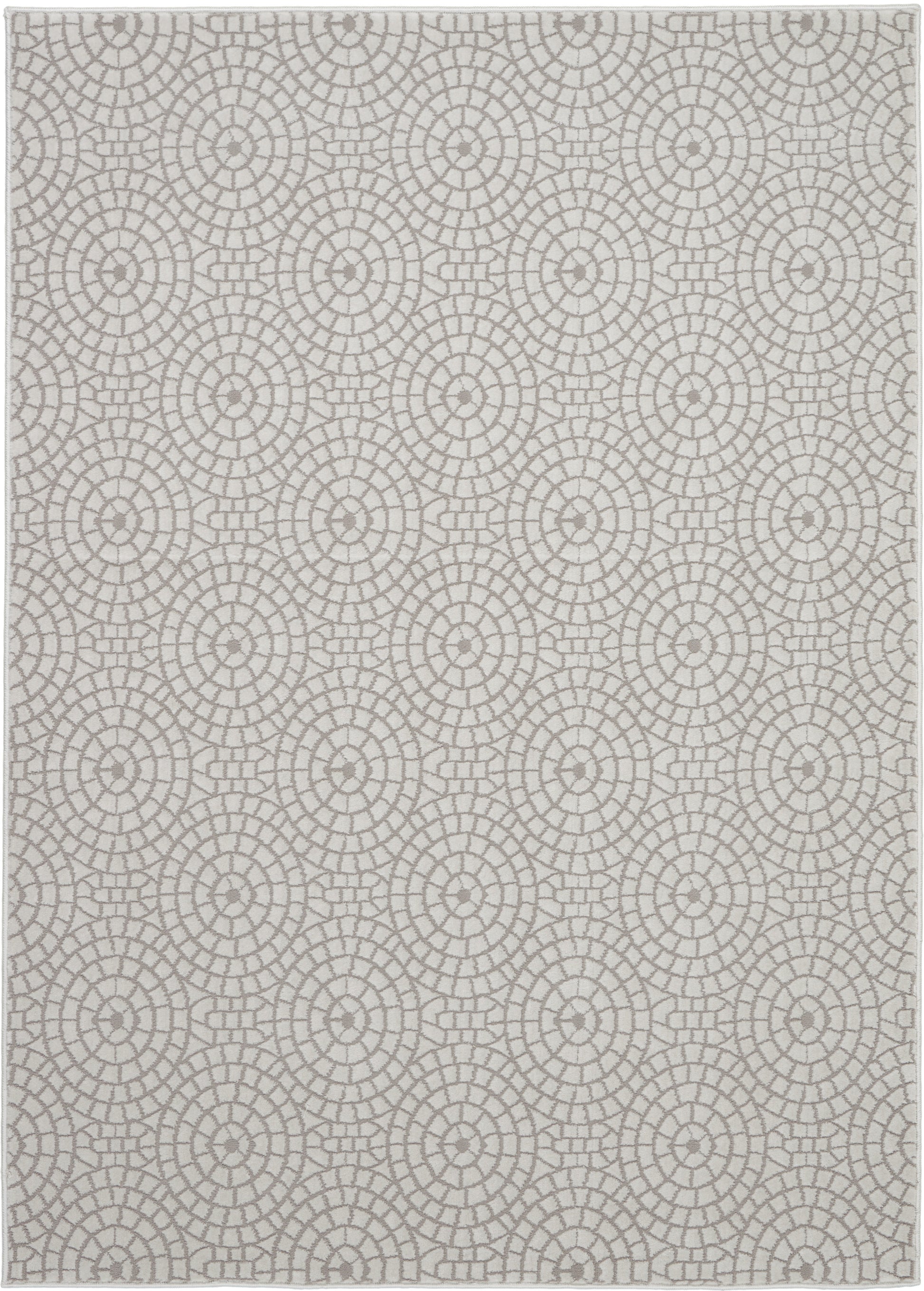 Nourison Home Urban Chic URC04 Cream Contemporary Machinemade Rug