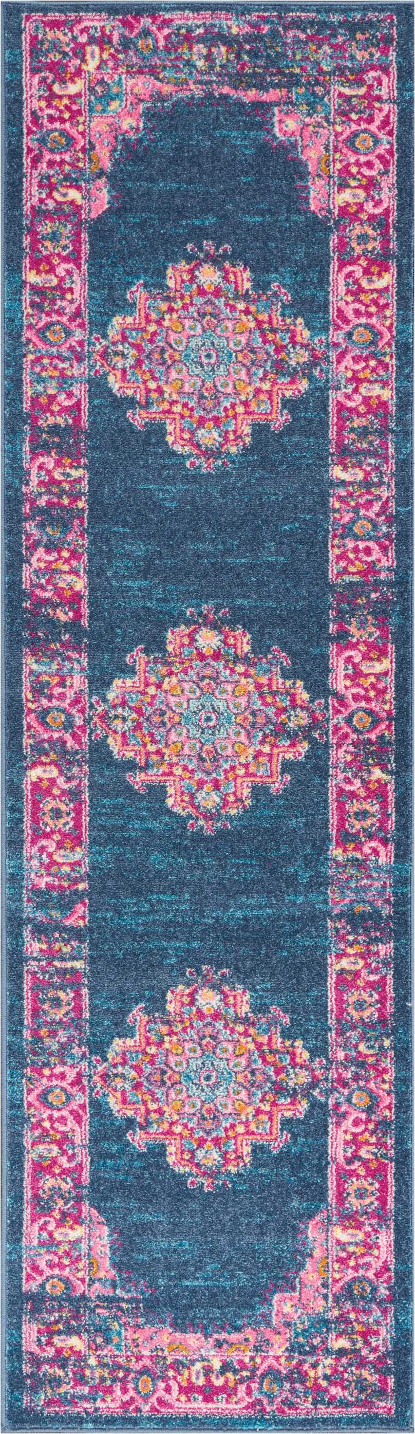 Nourison Home Passion PSN03 Blue  Transitional Machinemade Rug