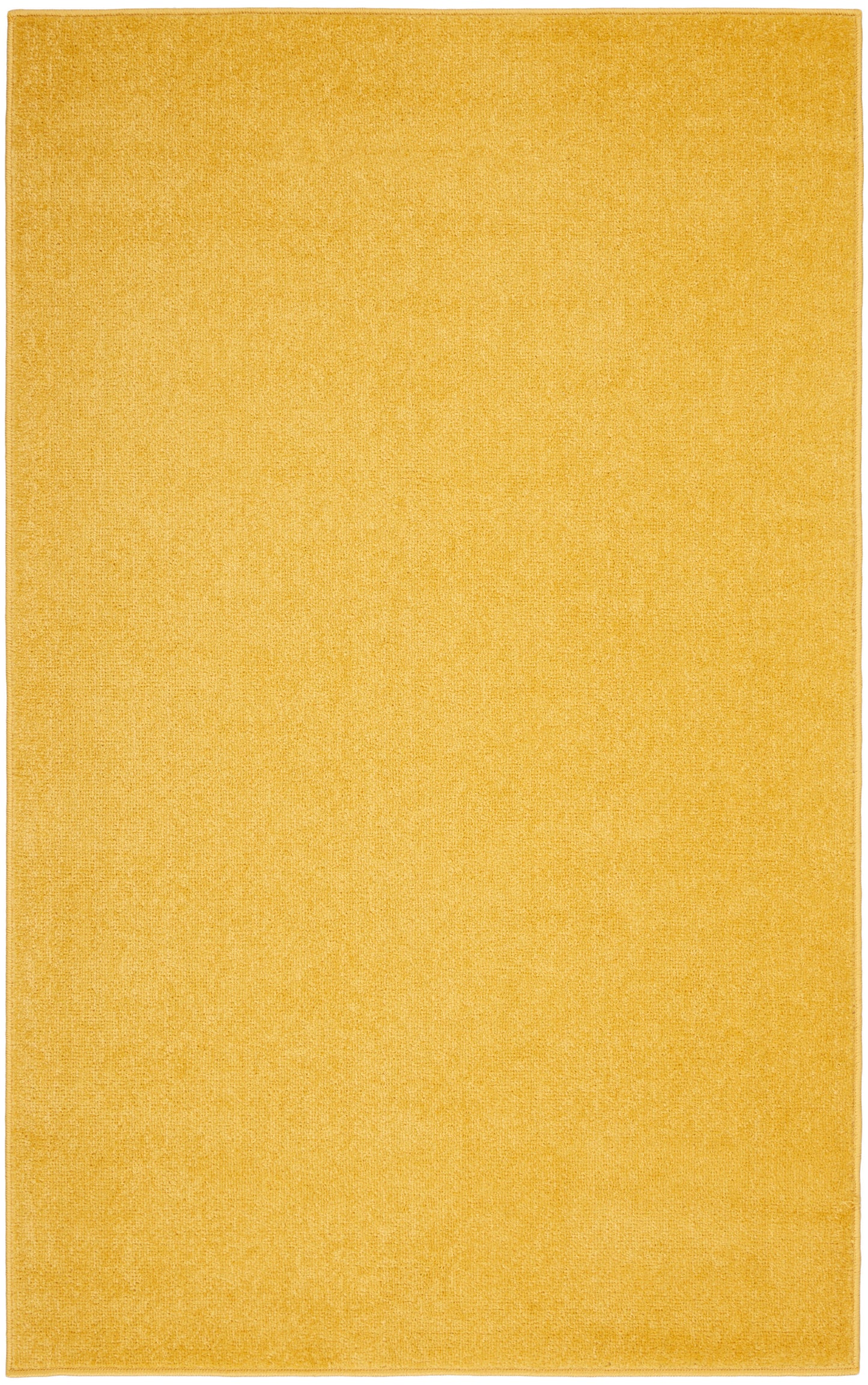 Nourison Home Nourison Essentials NRE01 Yellow  Contemporary Machinemade Rug