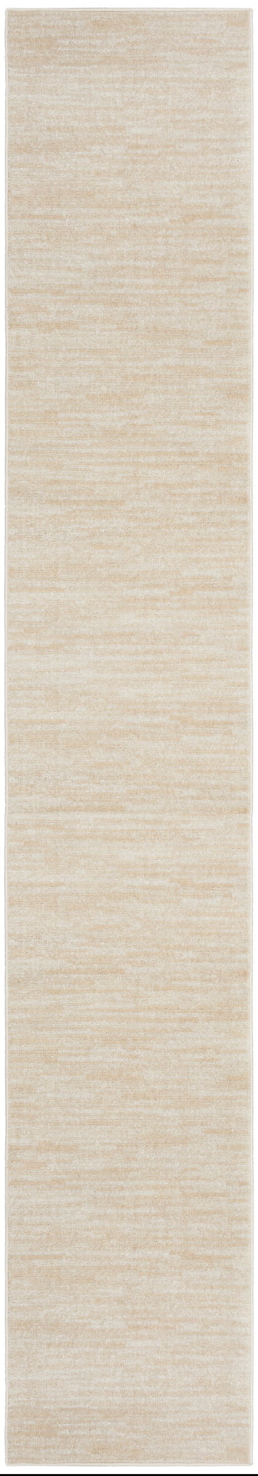 Nourison Home Nourison Essentials NRE01 Ivory Beige  Contemporary Machinemade Rug